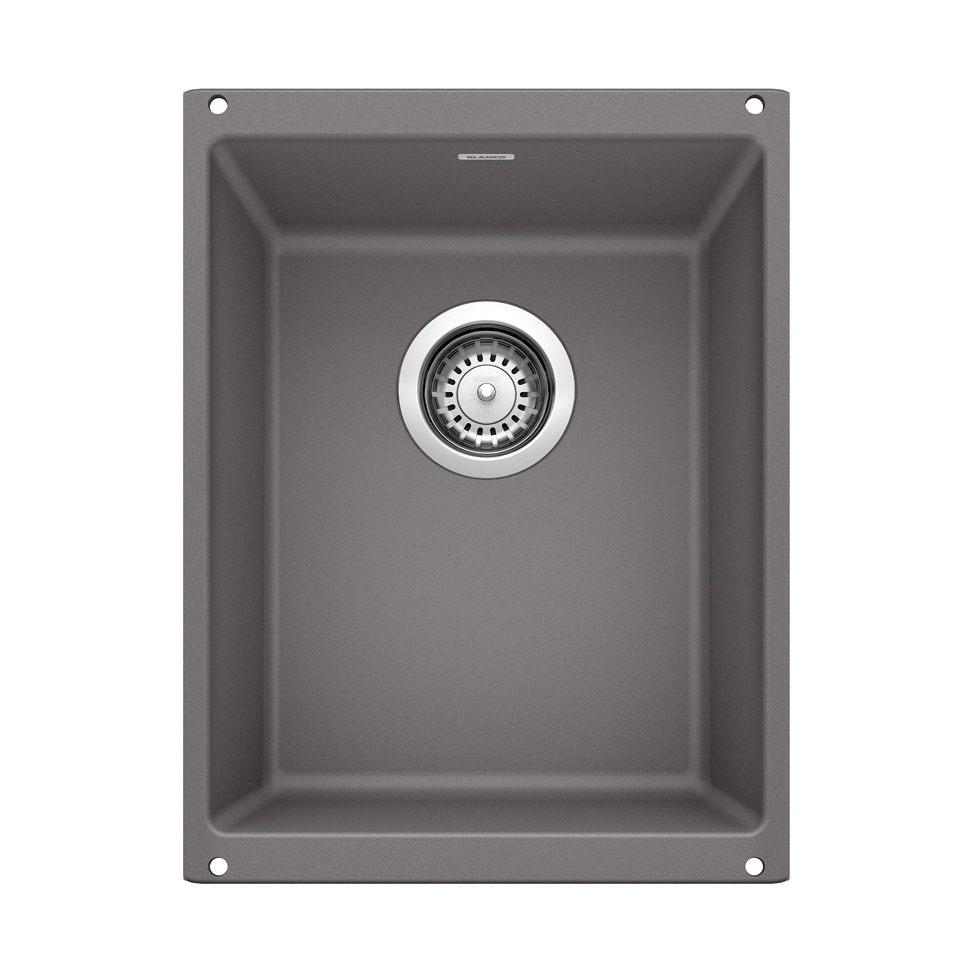 Blanco Precis Medium Single - Cinder