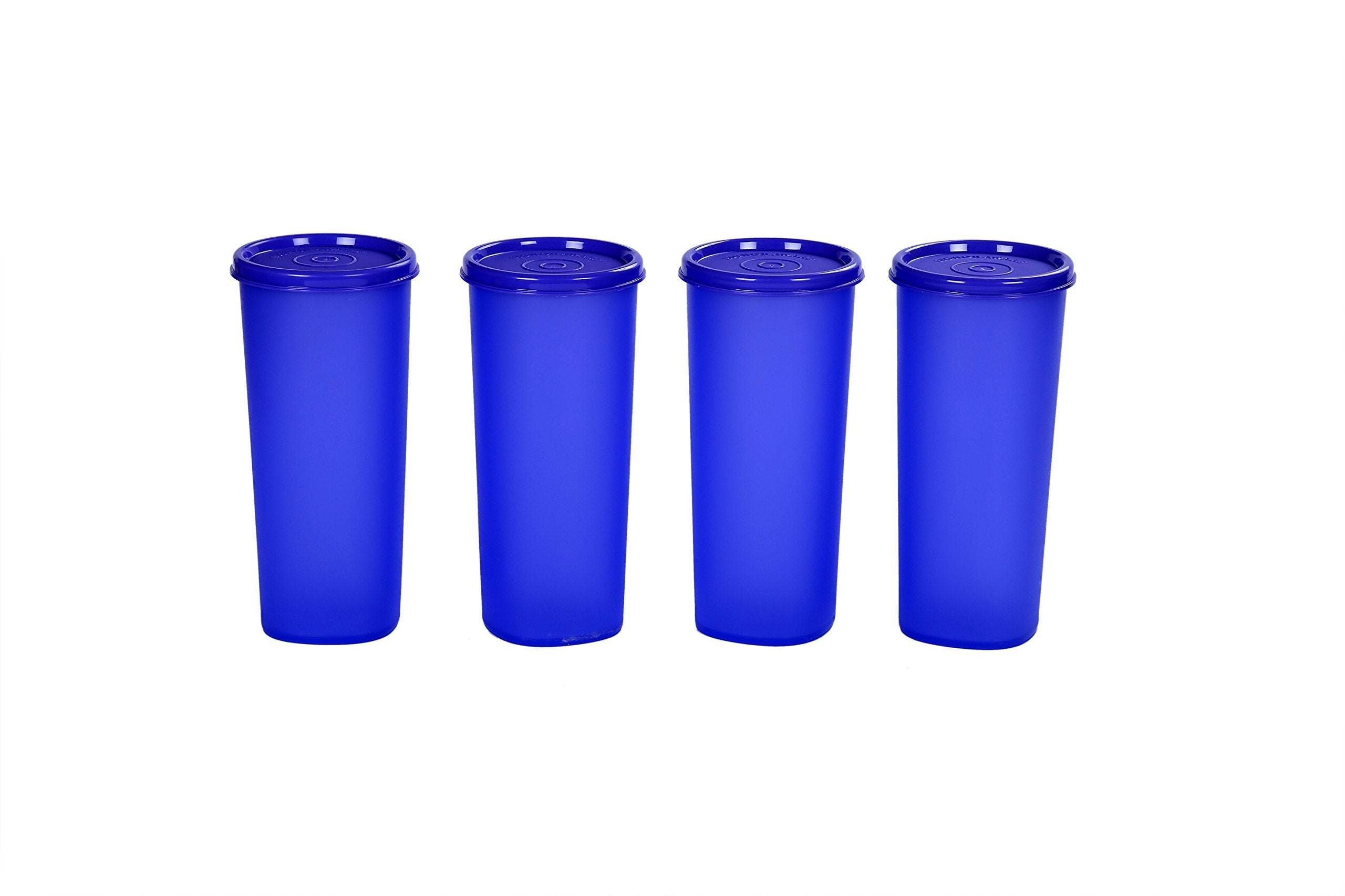 Signoraware Jumbo Plastic Tumbler Set, 500Ml, Set Of 4, Deep Violet