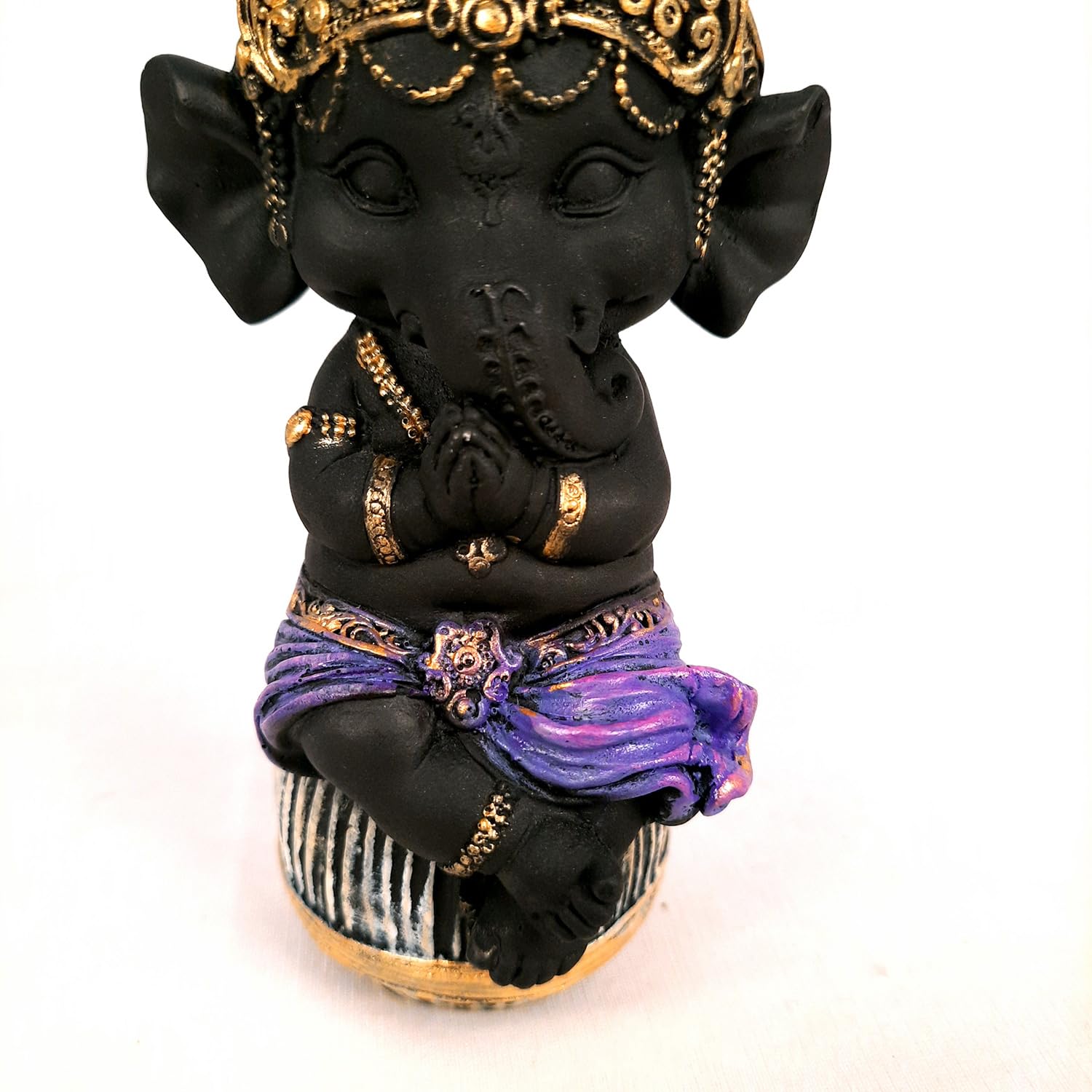 Apka Mart The Online Shop Ganesh Idol Statue | Baby Ganesha Murti - For Car, Home Decor, Pooja Room, Diwali Decoration & Gift -