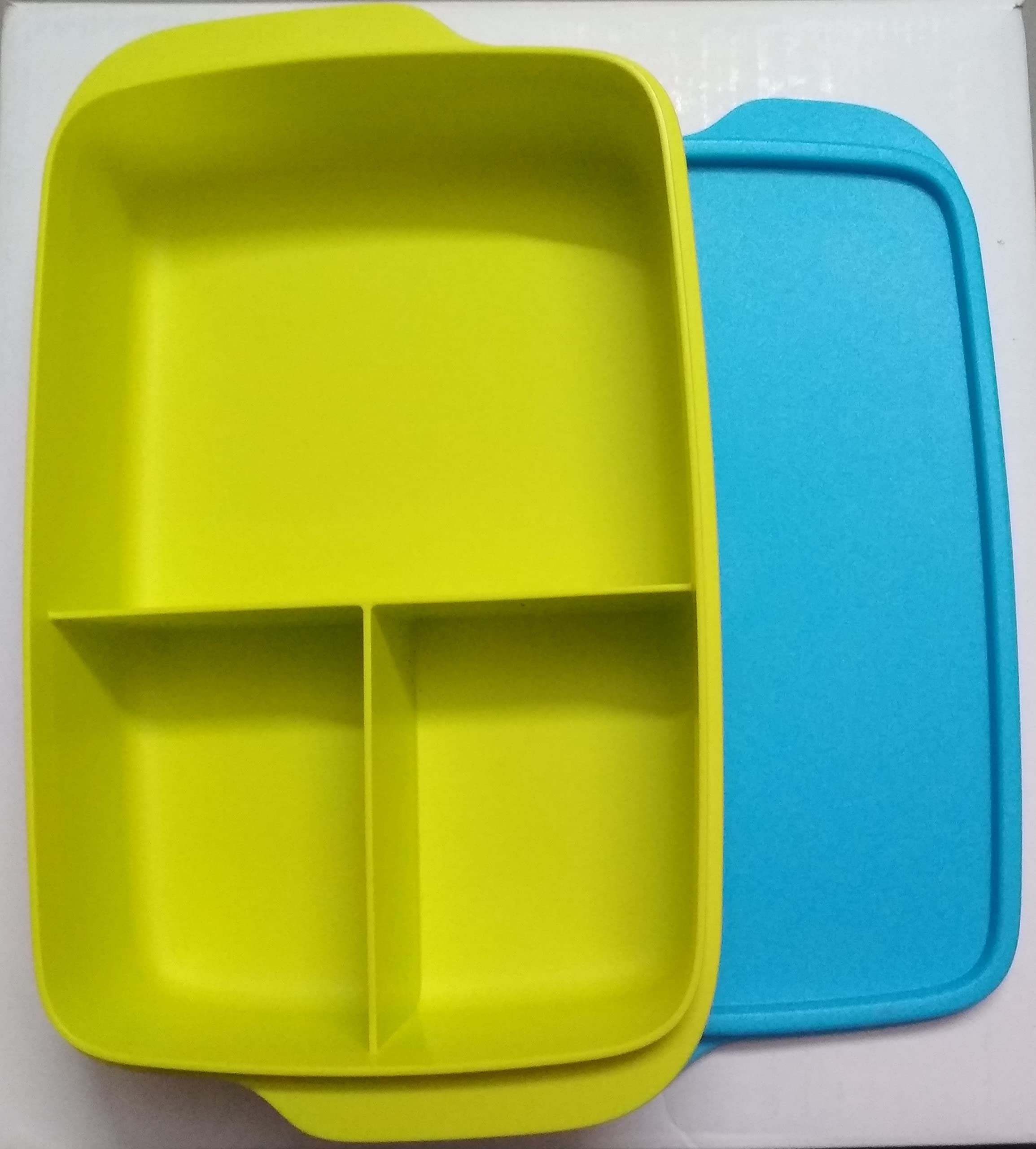 Tupperware Plastic Kids Divide Lunch - 1 Pc