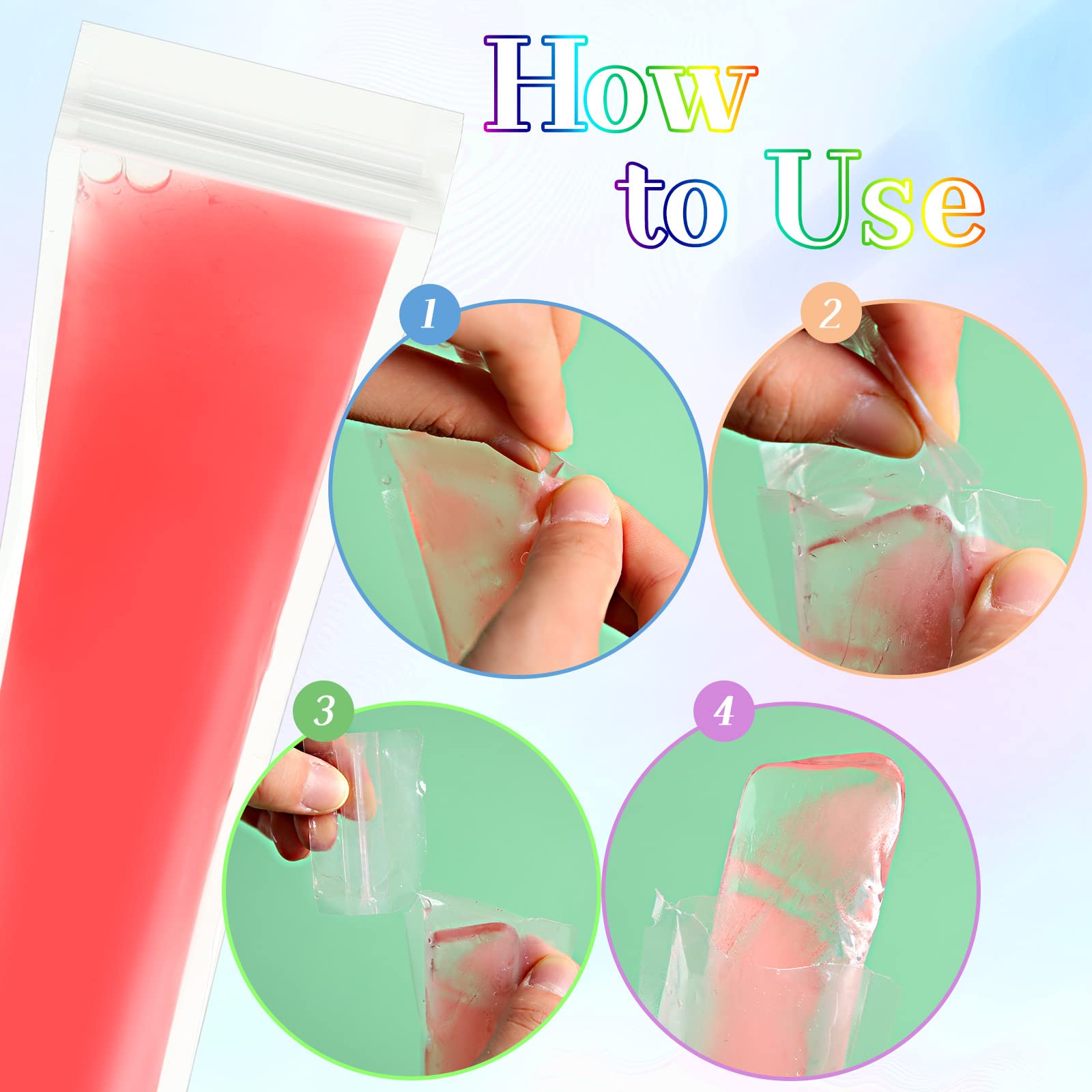 600 Pcs Disposable Ice Mold Bags With 1 Silicone Funnel Freezer Tubes With Zip Seals Candy Ice Mold Yogurt Tubes Pouch For Snack