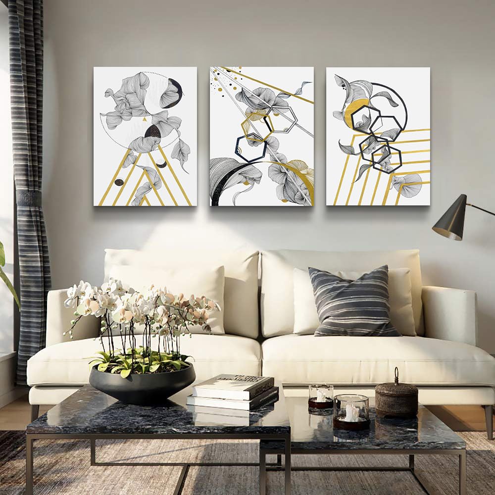 Canvas Wall Art For Living Room Large Size Modern Abstract Painting Bedroom Decoration Office Wall Decor Black And White Abstrac