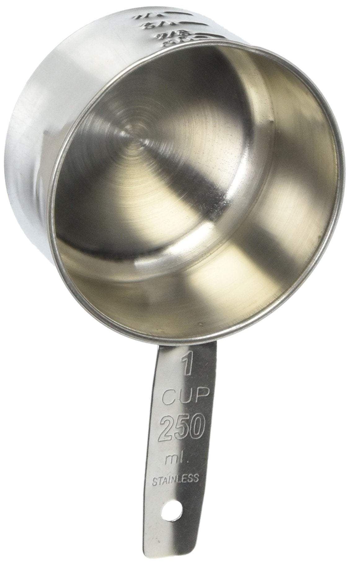 Crestware Stainless Steel Measure, 1 Cup Only