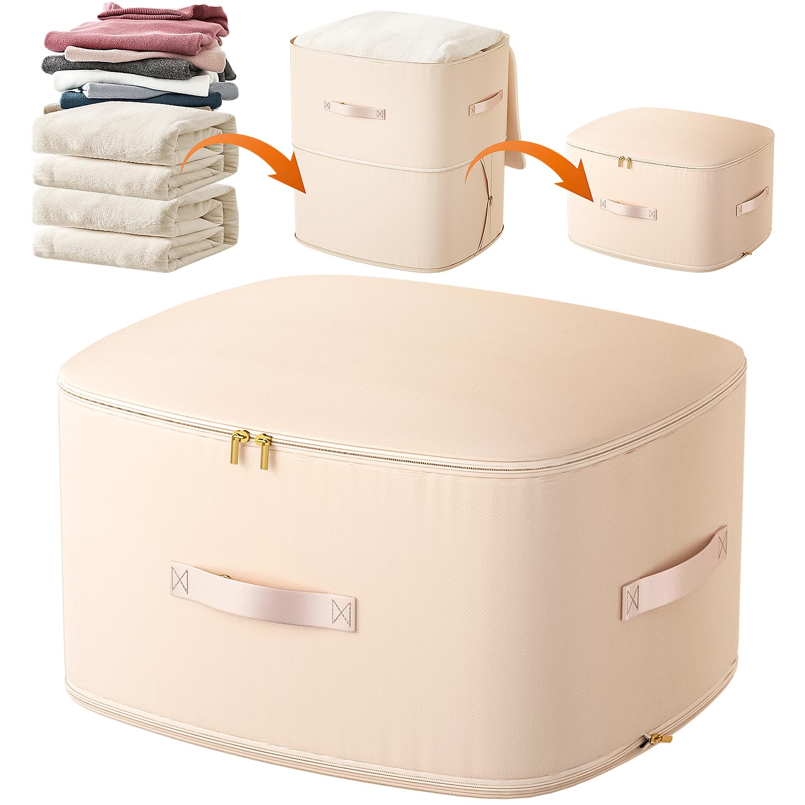 Uwqaqx Ultra Space Saving Self Compression Organizer, Portable Space Saver Storage Packing Bags, Blanket Storage, Space Saver Qu