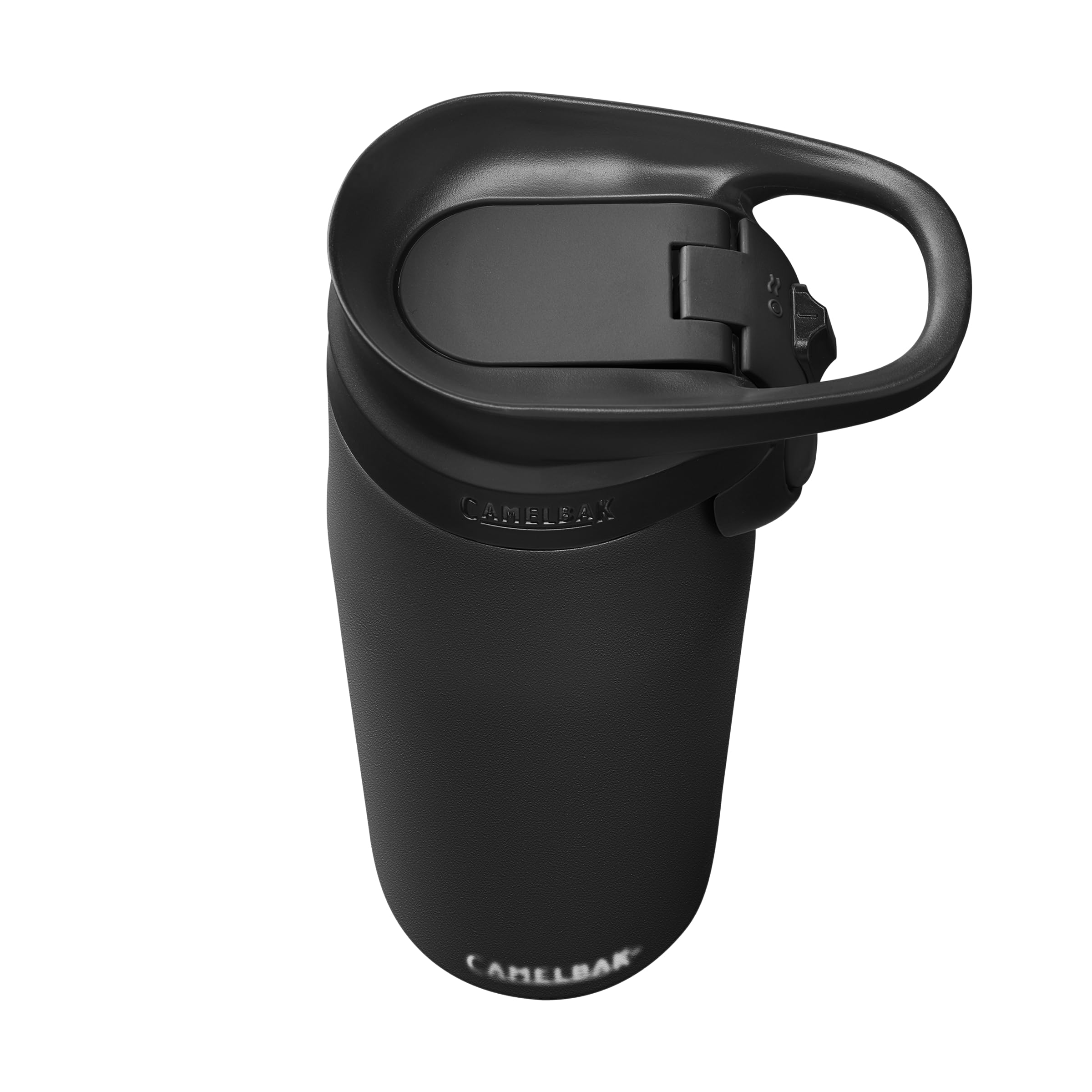 CamelBak Forge Flow Travel Mug - Insulated Steel, Non-Slip Base, 20oz, Dune, Model 2475201060