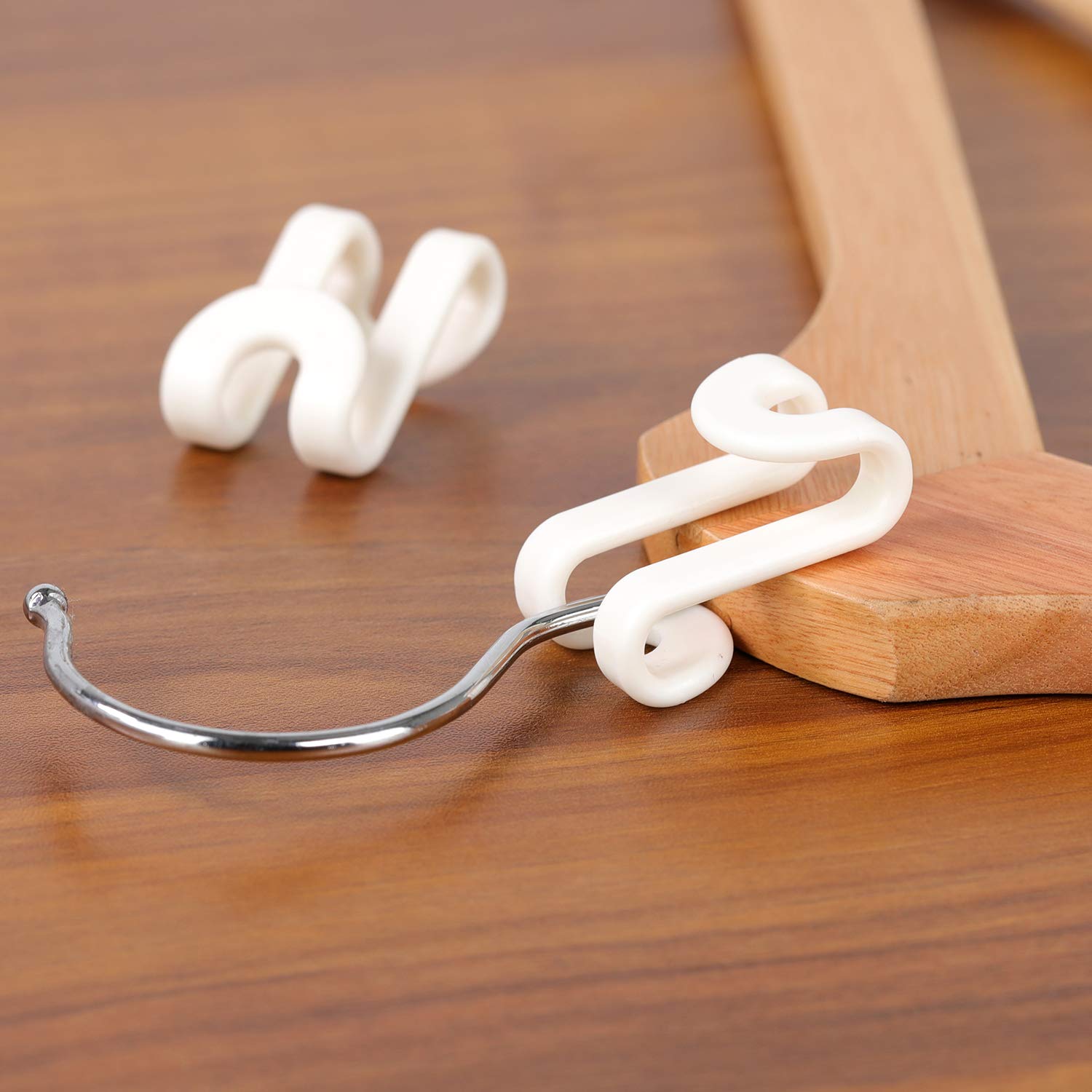 Mini Cascading Hanger Hooks, 70 Pcs Plastic Connector Hooks For Velvet Hanger Or Clothes Hangers, Space Saving Hangers Hooks Clo