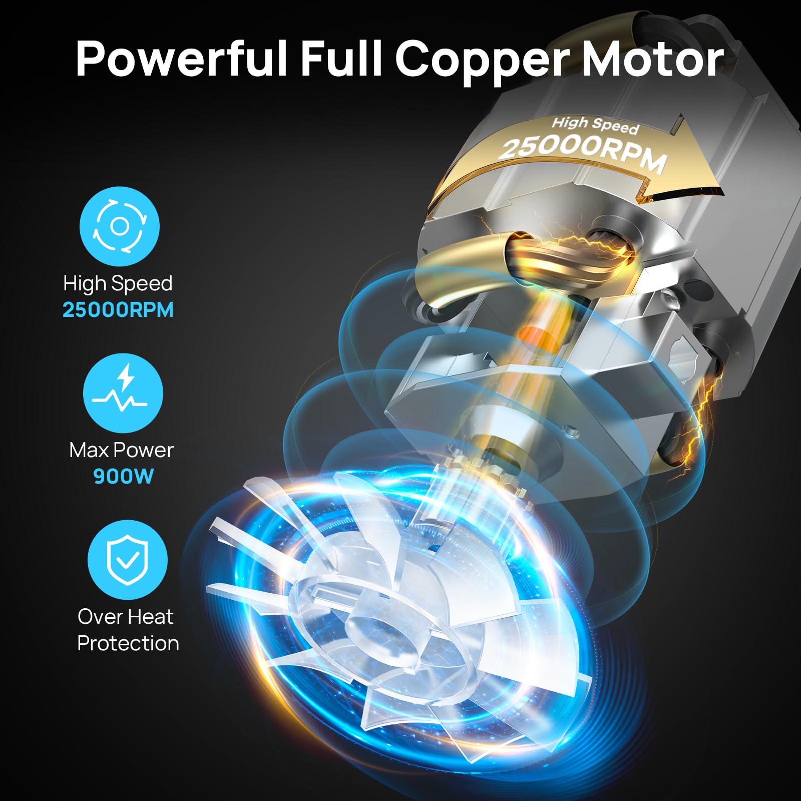 Consciot Cb08 11-Piece Blender For Kitchen And Personal Size, Blend Shakes And Smoothies, Frozen Drinks, Baby Food, Spreads & Mo