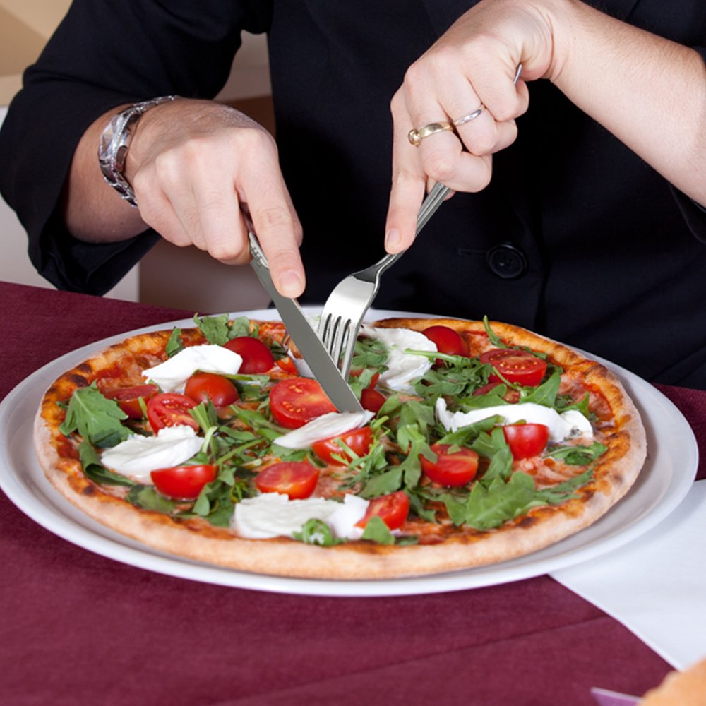 Obstnny Stainless Steel Silverware Service For 6, 30 Pieces