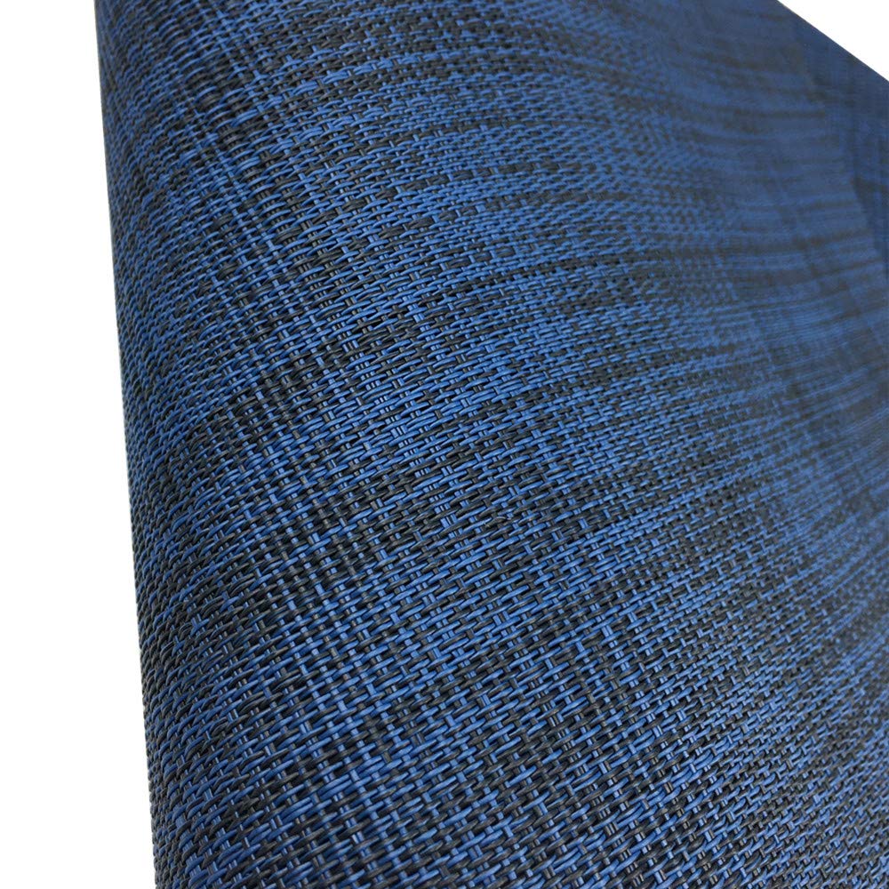 Wedge Placemats,Set Of 7 Vinyl Placemats For Round Tables Woven Non-Slip Heat-Resistant Easy To Clean Wipeable Washable Dinner T
