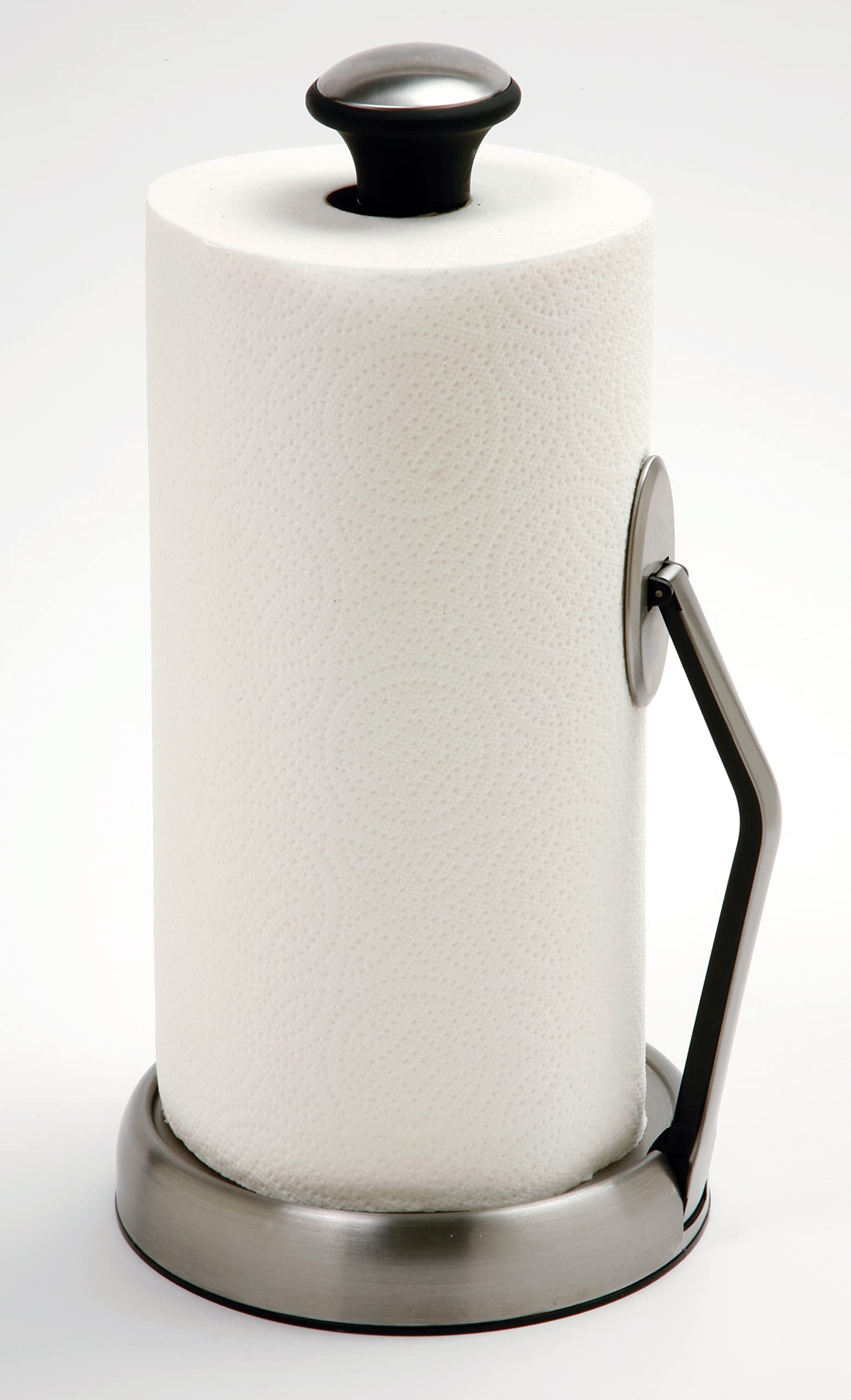 Norpro 14'' High Stainless Steel Towel Holder With Nonslip Stable Suction Grip Base