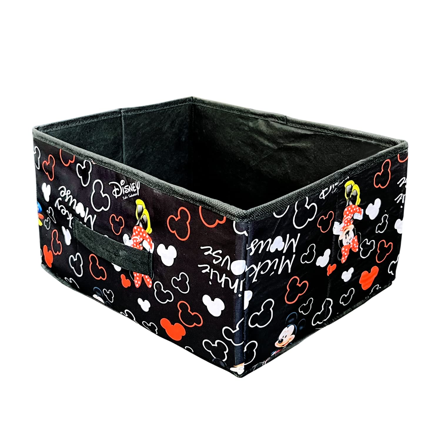 Urbane Home Disney Print Foldable Storage Box|Drawer Wardrobe Organizer For Clothes| Closet Organizer For Clothes, Toys, Books|S