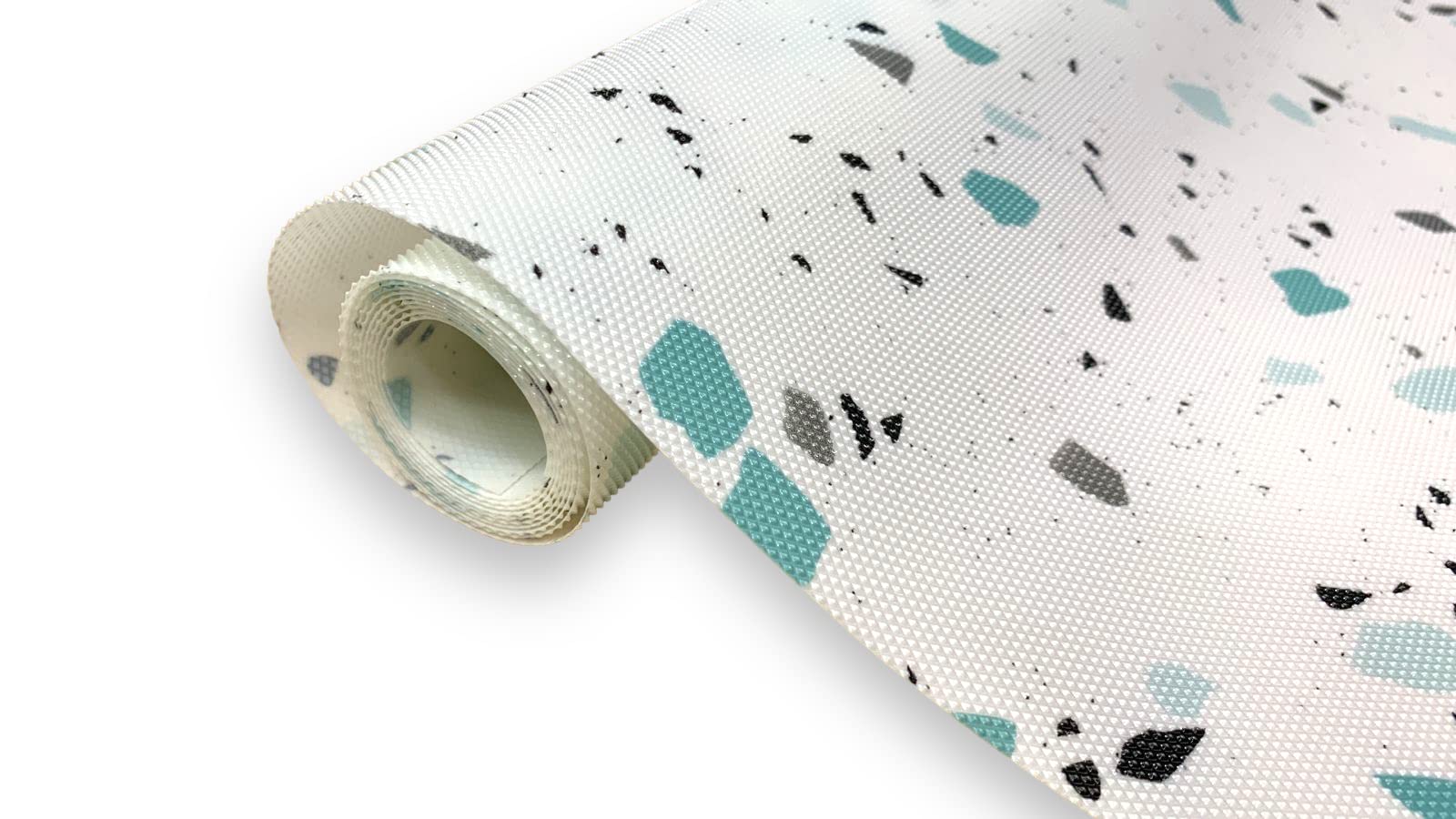 CasaNest Pvc WardrobeS Shelf Mat,Kitchen Shelf Mat/Drawer Mat1.5 Mtr Roll Multi(3) (Dotblue)
