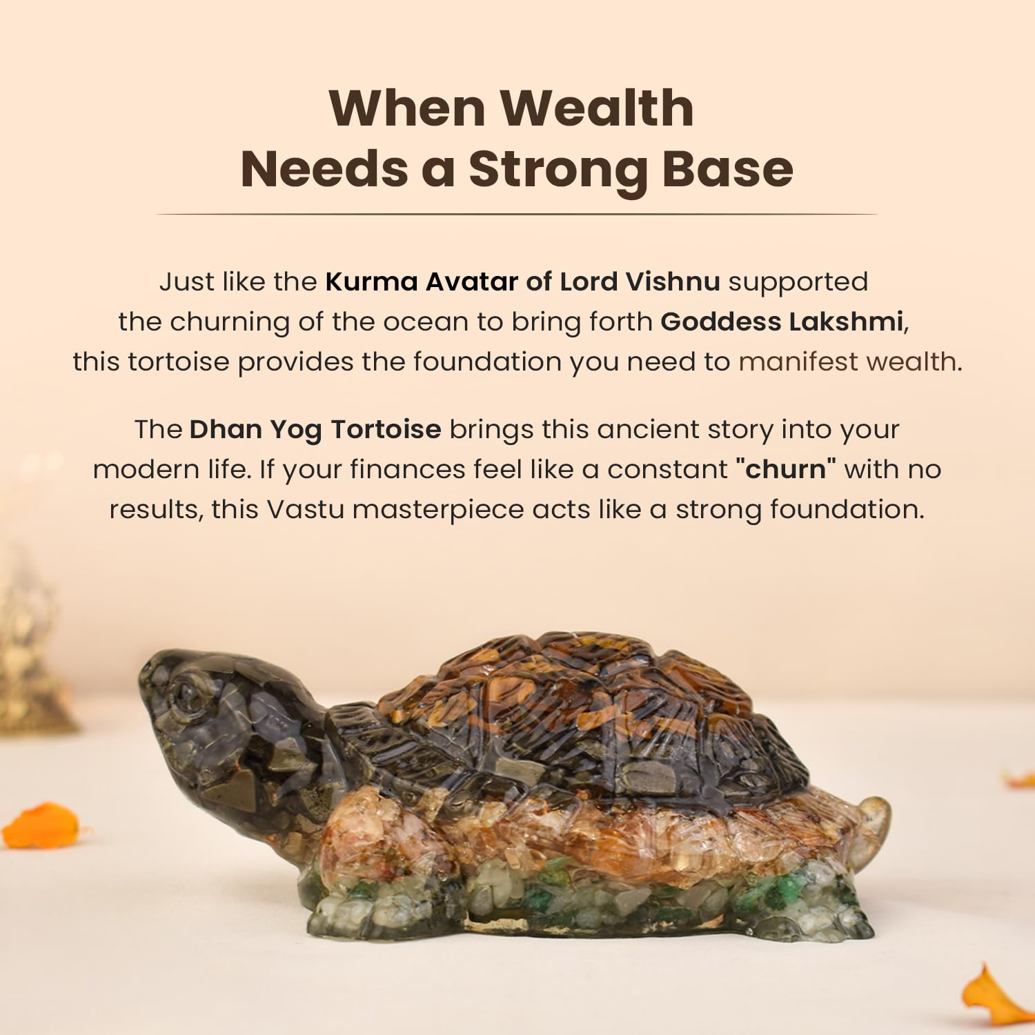 Dhan Yog Tortoise (Big)