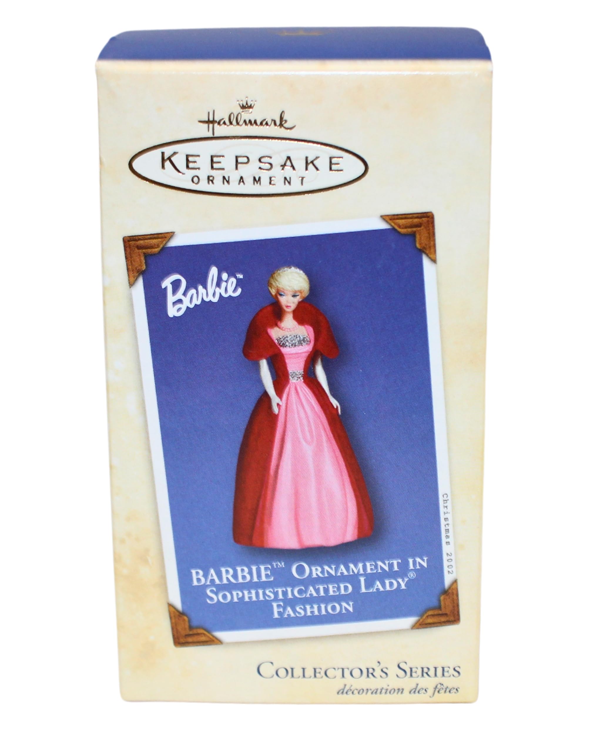 Hallmark 2002 Keepsake Ornament Barbie in Sophisticated Lady Fashion Collector s Series