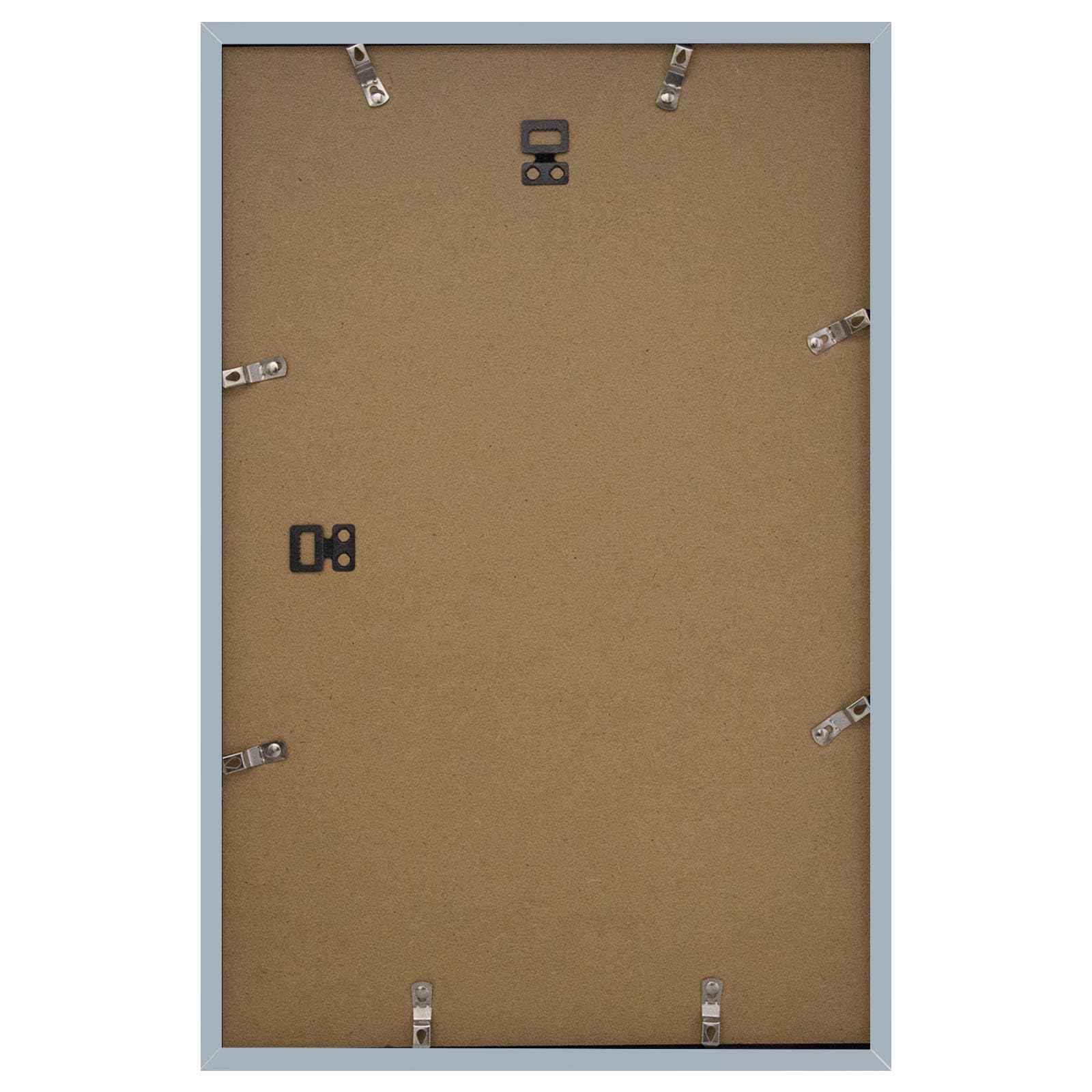 THCASITO Picture Frames 11x17 Rustic Brown Photo Frames without Mat for Wall and Tabletop Decor, Set of 2