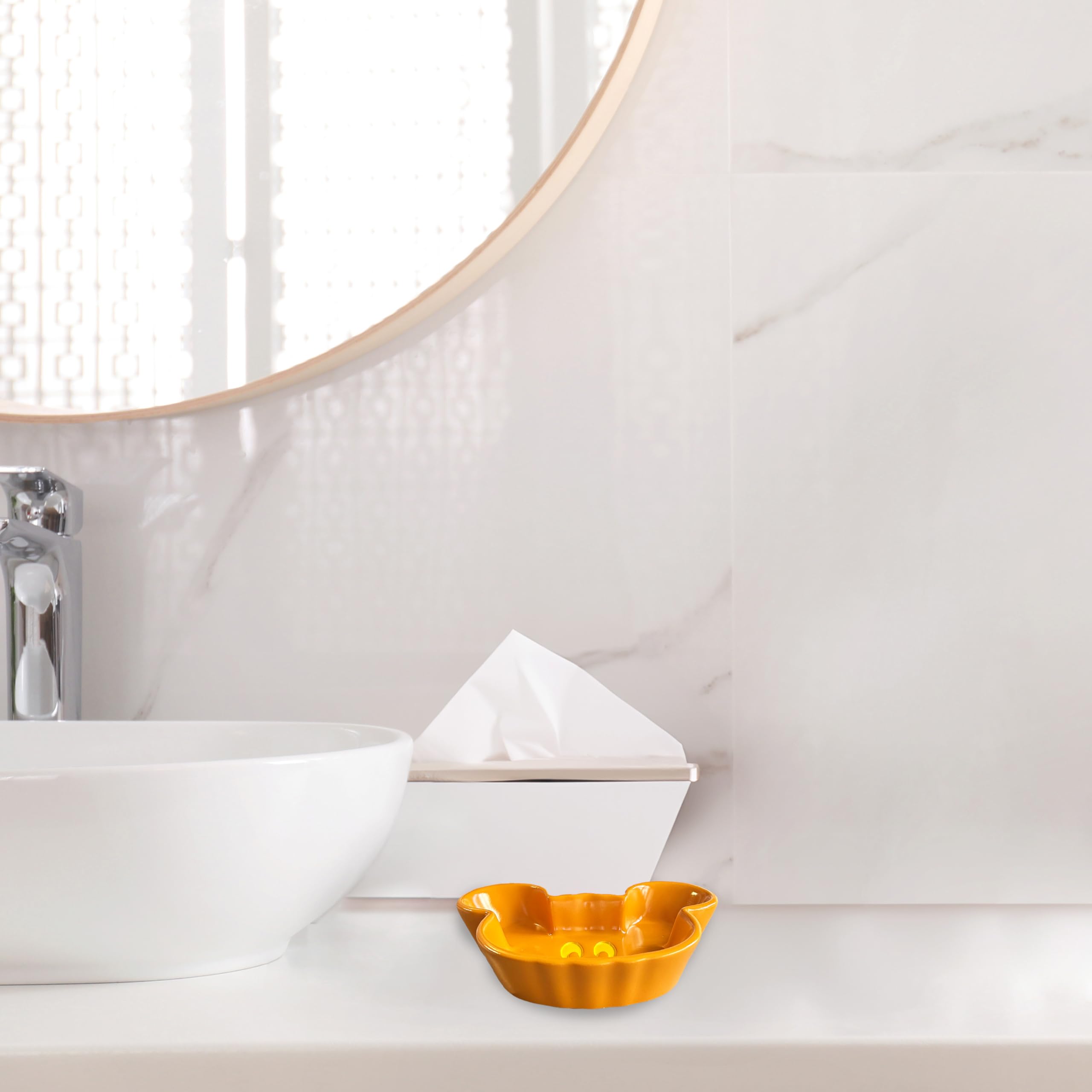 Disney Mickey Mouse Pumpkin Jack - O - Lantern Soap Dish - Autumn & Halloween Bathroom D  Cor Sponge Holder