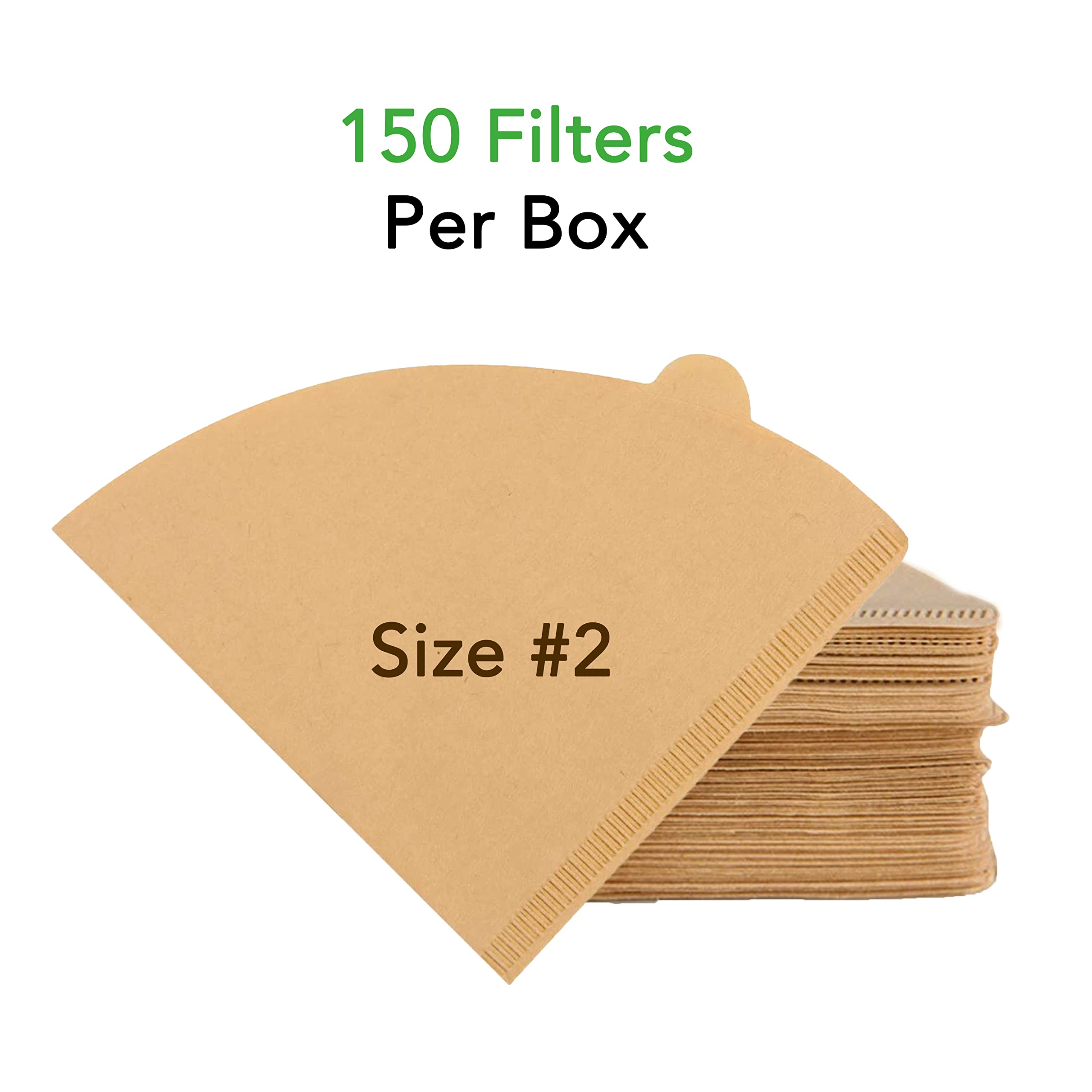 Ecowilli Pour Over Coffee Filter Cones Biodegradable Unbleached Coffee Filters V60 Filter For Drip Coffee