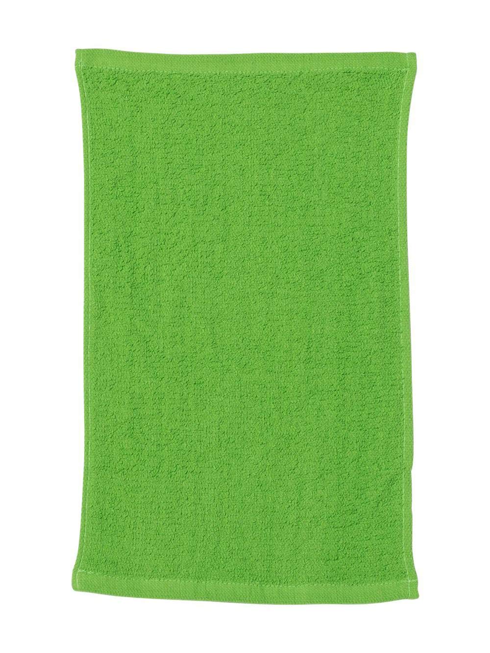 Q-Tees Budget Rally Towel - Lime  One Size