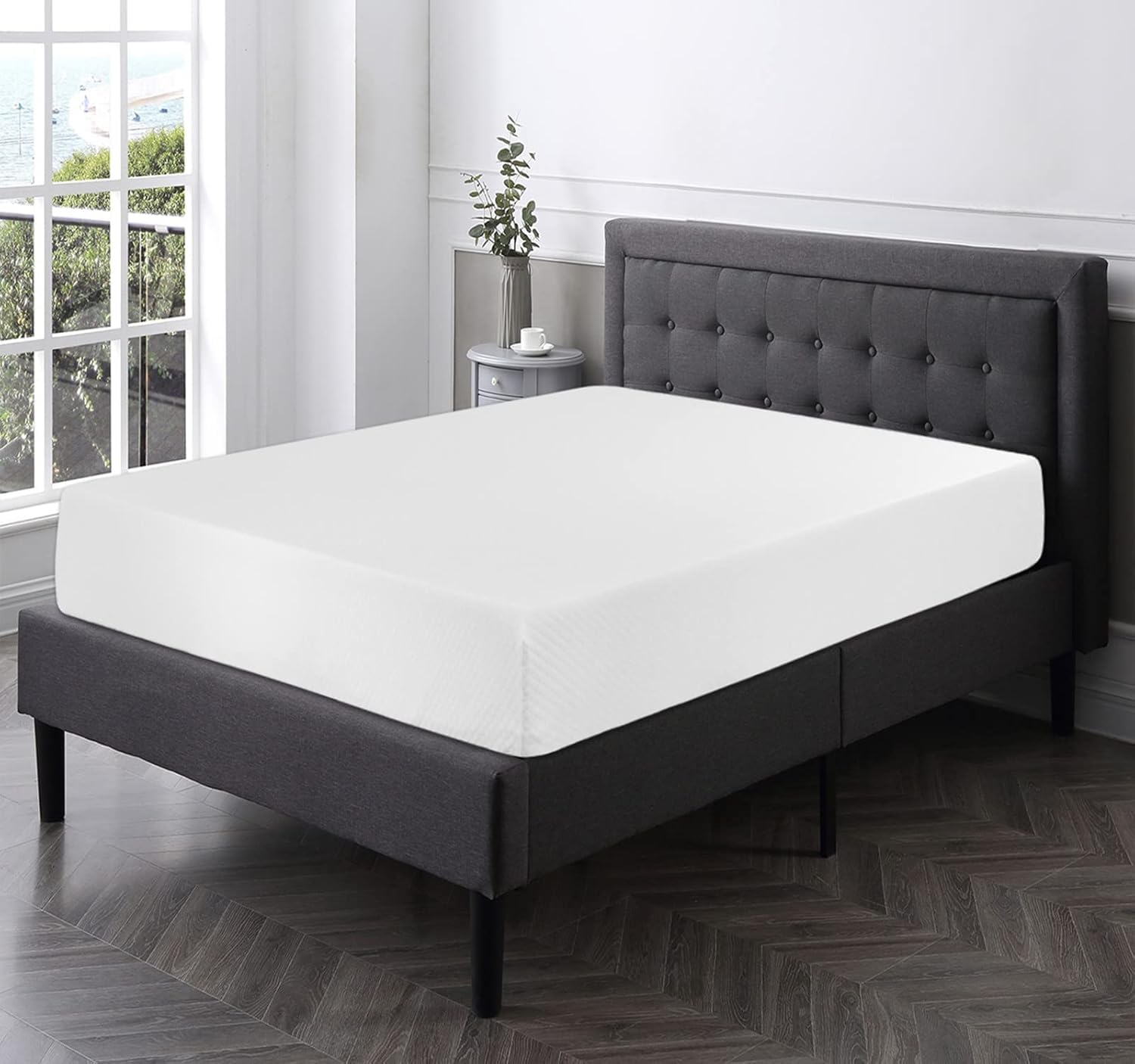 Fll Mattress, Twin Mattress 8 Inch Medium Firm Feel Gel Memory Foam Mattress With Certipur-Us Certified Twin Size Mattress For C