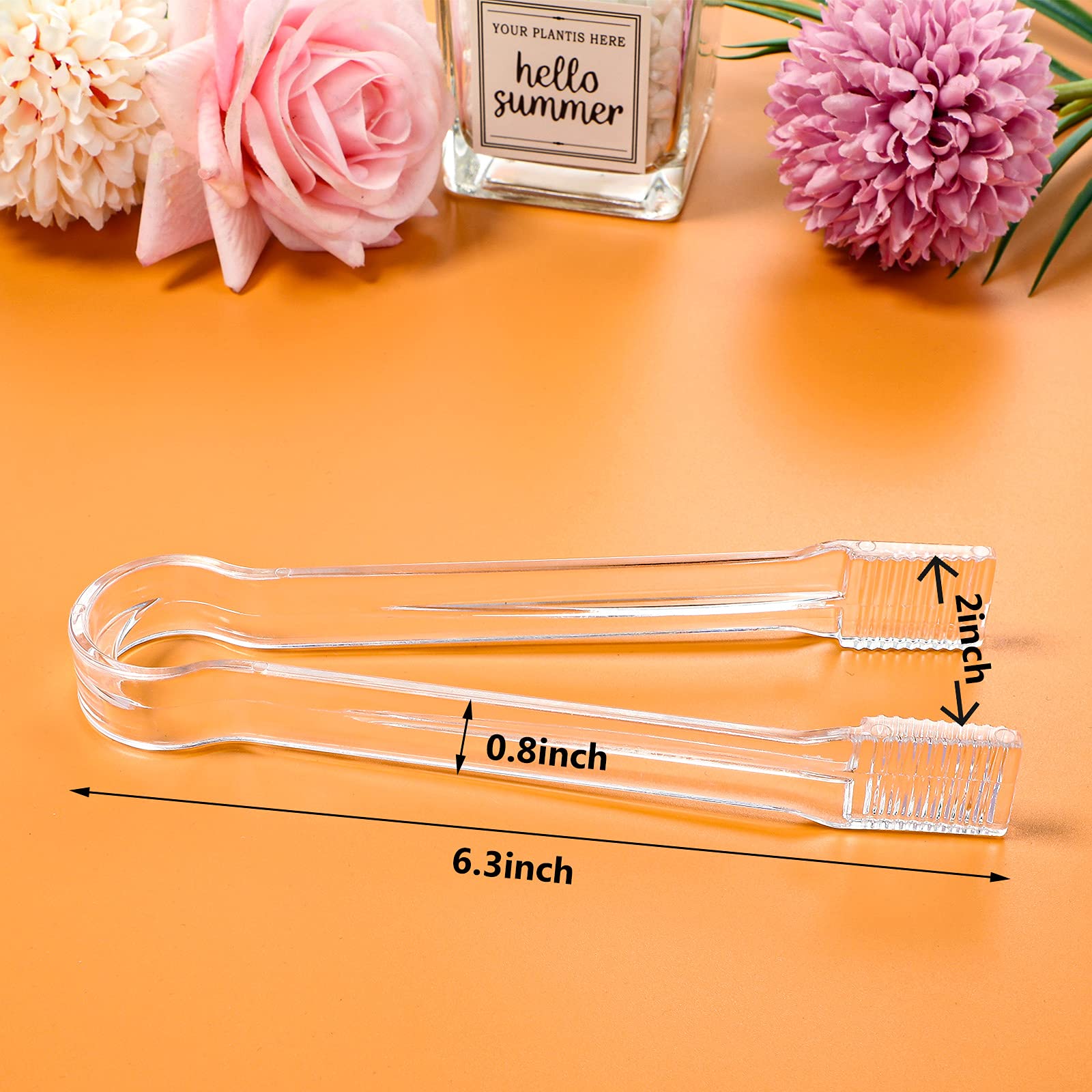 Plastic Serving Tongs Mini Kitchen Tongs Kitchen Tongs Utility And Plastic Kitchen Scoops Clear Ice Scoop Mini Clear Buffet Scoo