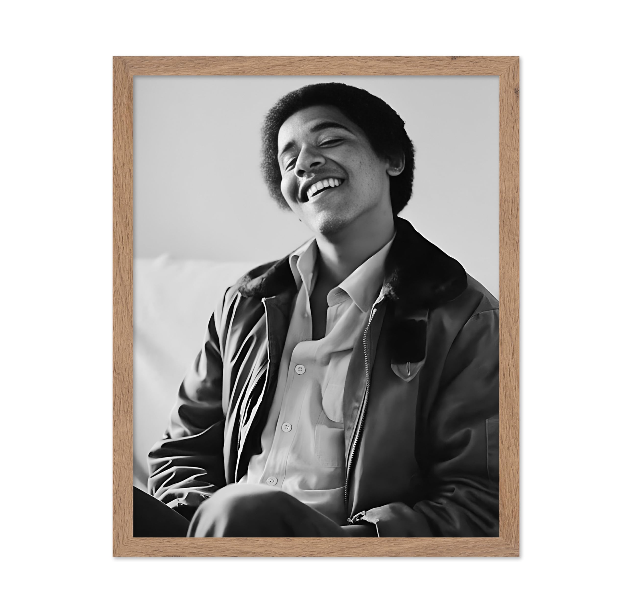 Poster Master Young President Poster - President Obama Print - Portrait Art - Patriotic Art - Black and White Art - Photography 