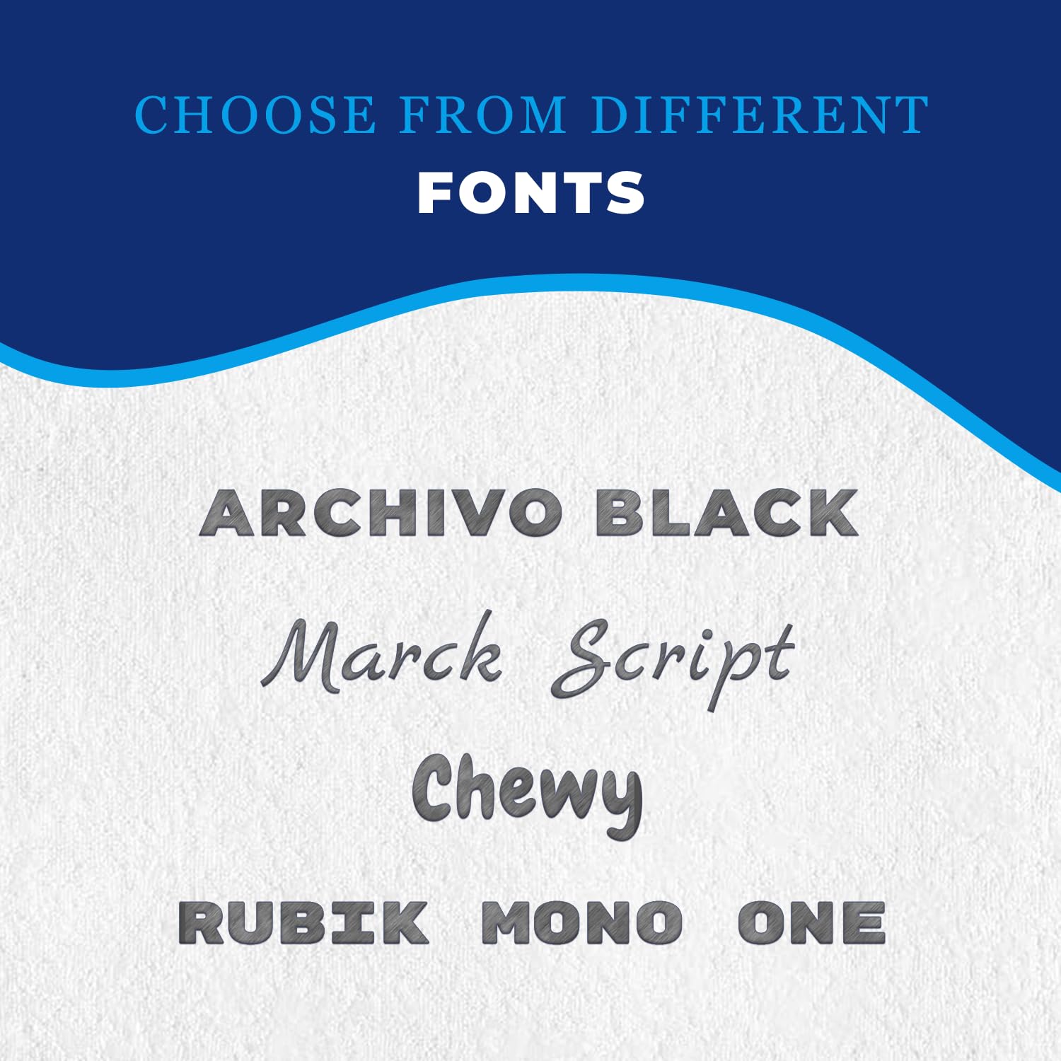 Ben Kaufman Sales Co Custom Monogrammed Hand Towels For Bathroom Set Of 2-100% Cotton 17'' X 28'' Customized Personalized Towels