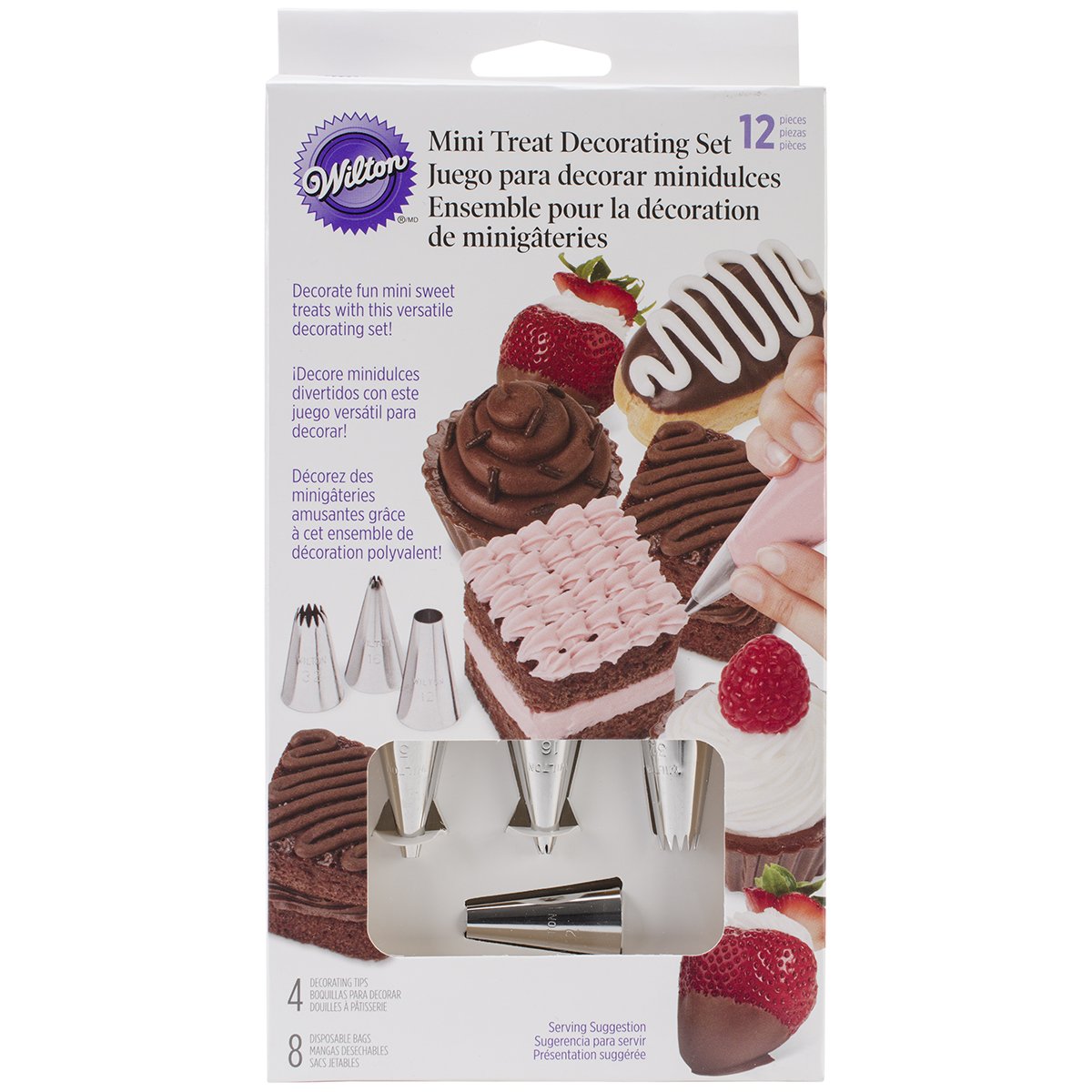 Wilton 12-Piece Mini Treats Decorating Set