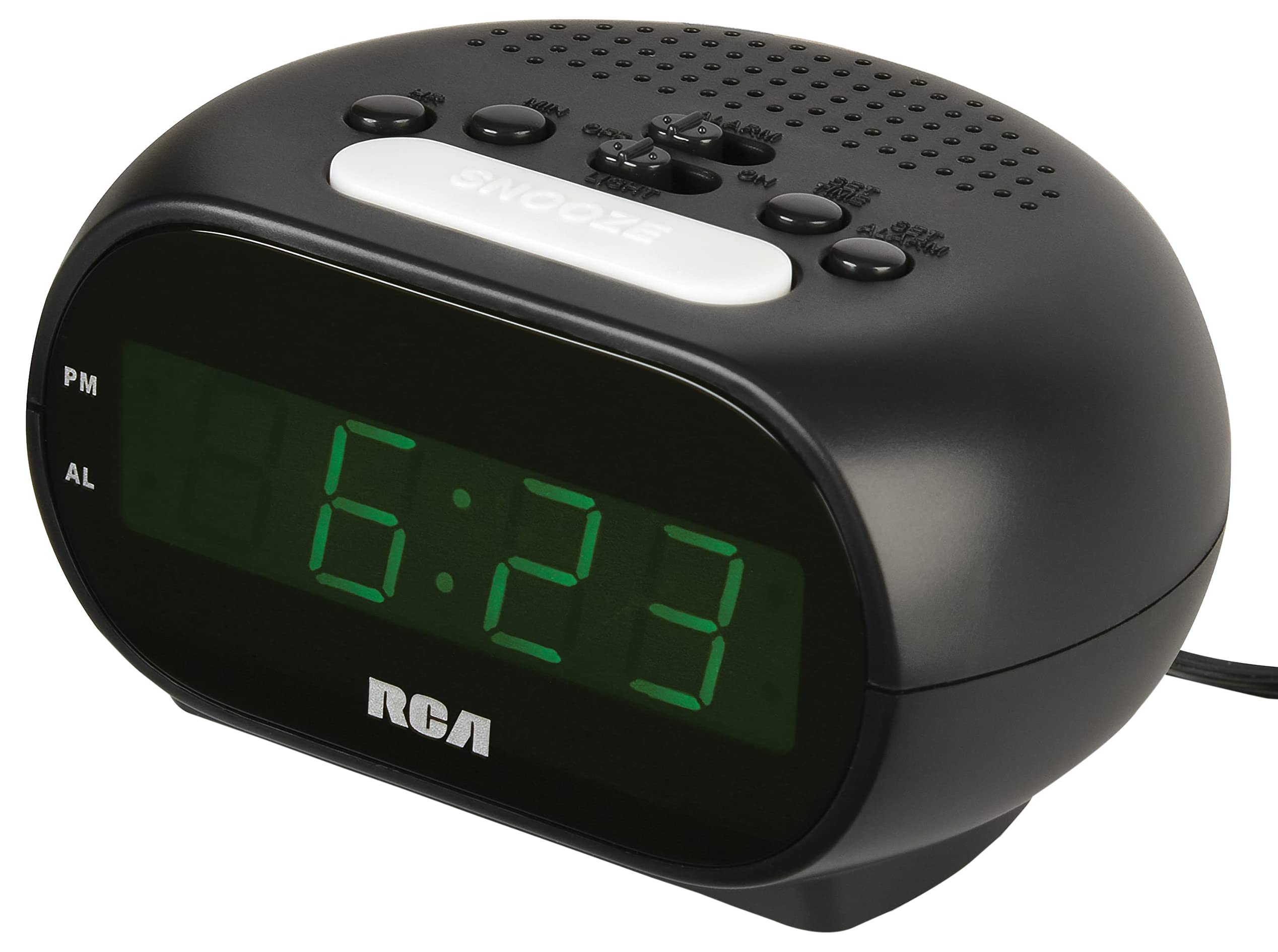 RCA Digital Alarm Clock with Night Light