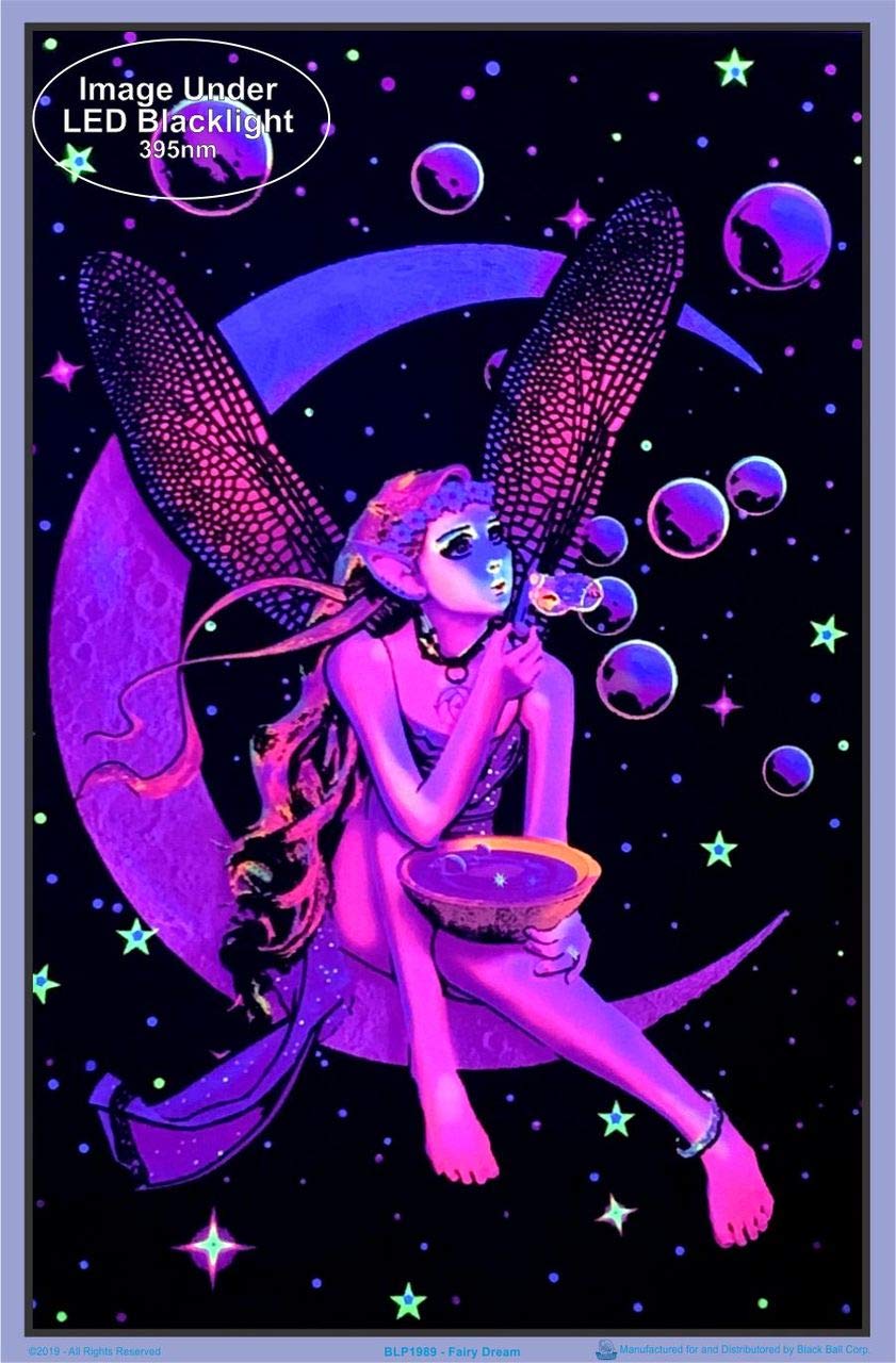 Fairy Dream - Laminated Blacklight Poster - 23.5'' X 35.5''