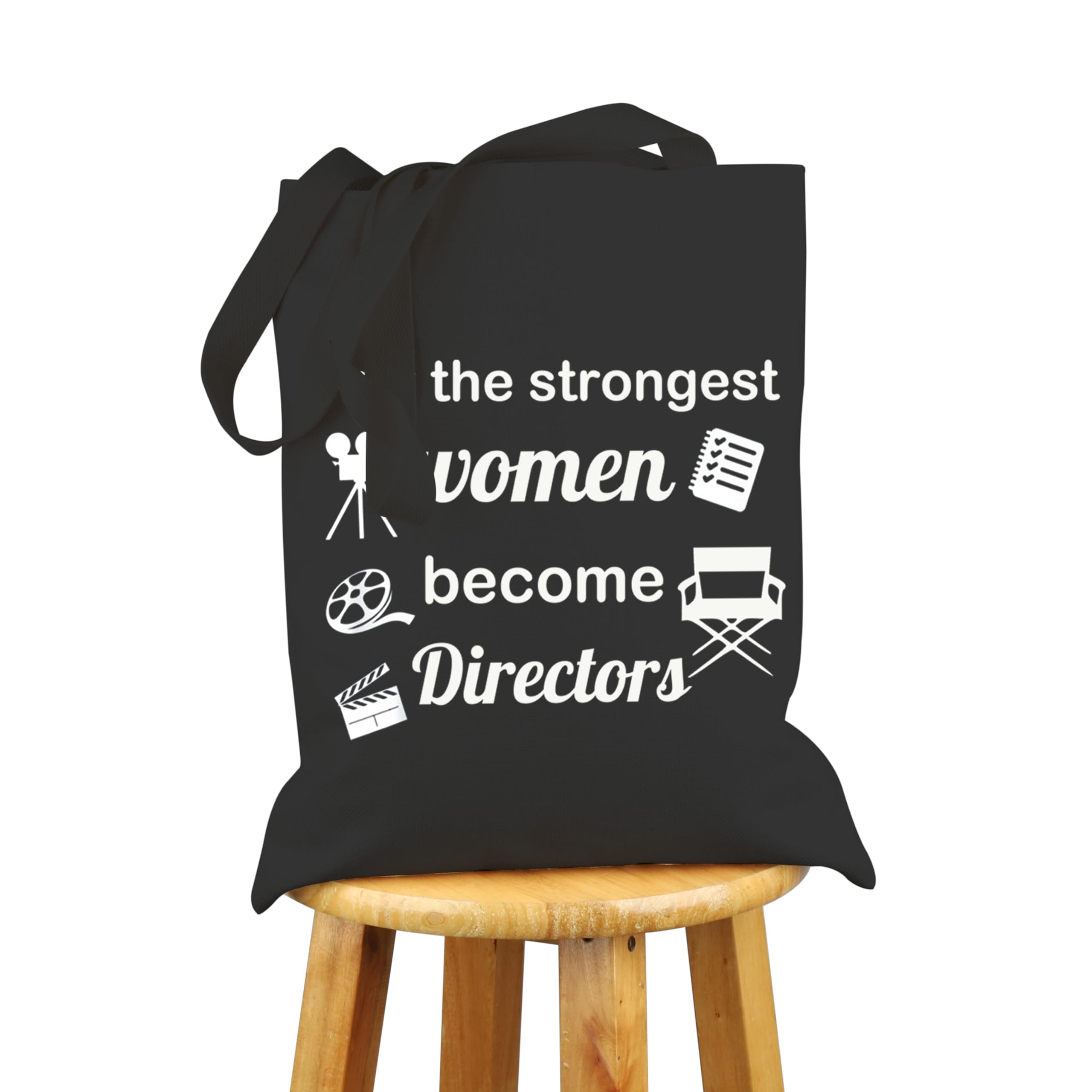 Vamsii Film Director Gifts Tote Bag Filmmaker Gifts For Women Film School Gifts Videographer Gift Movie Director Shoulder Bag (W