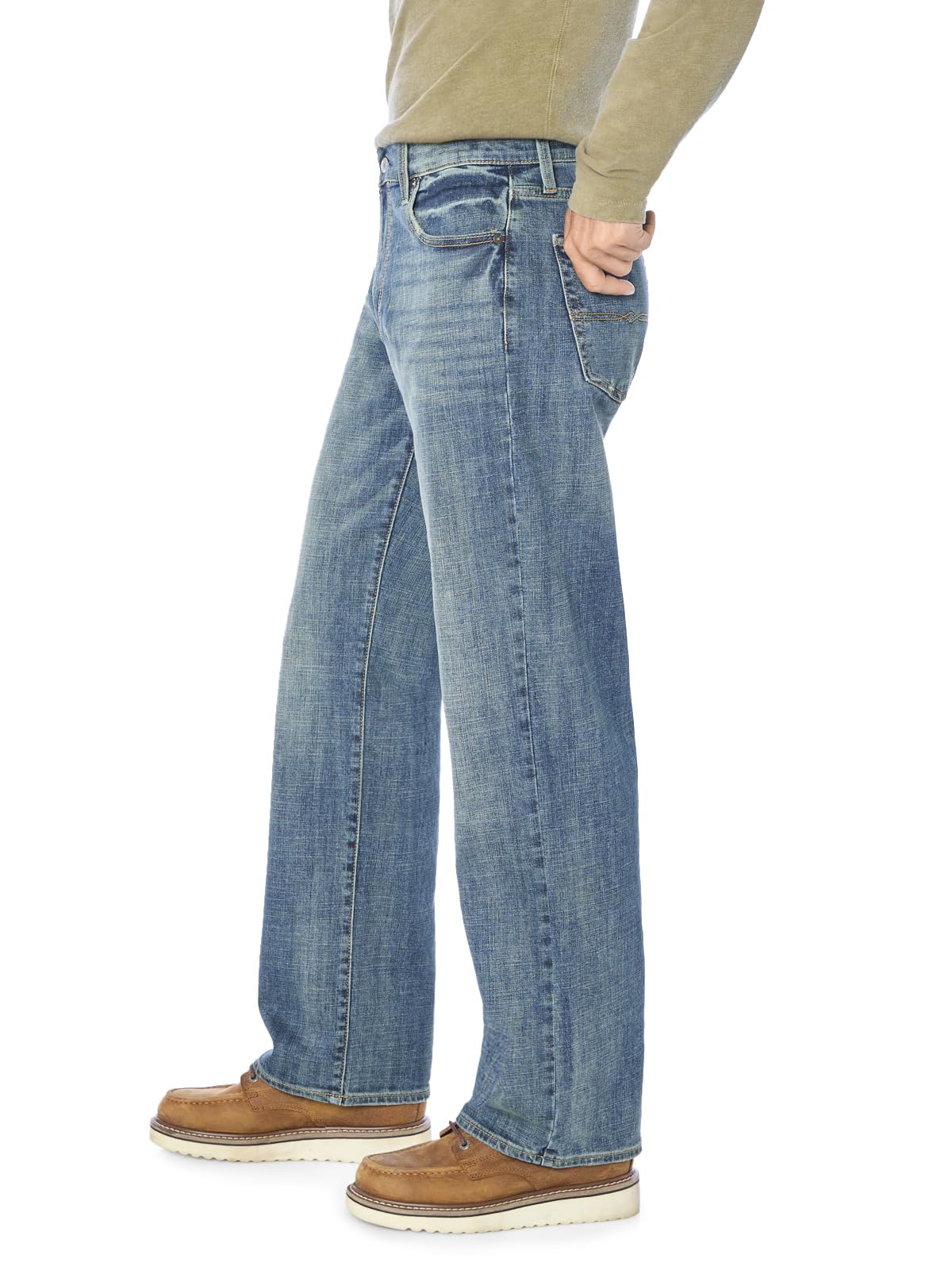 Lucky Brand Mens 181 Relaxed Straight Jean, Ol Wilder Ranch, 30W X 30L