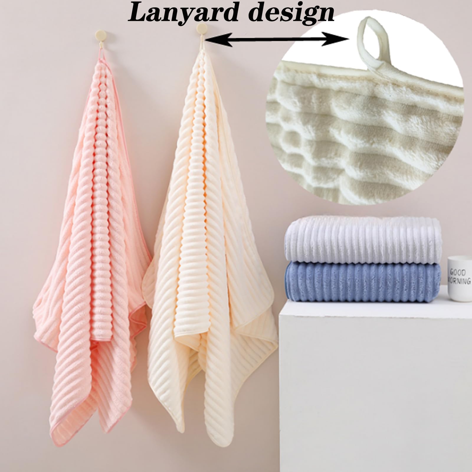 Lmminbz 4Pcs Microfiber Hand Towels For Bathroom Quick Dry Small Towel Set For Bathroom Kitchen 14 X29.6Inch