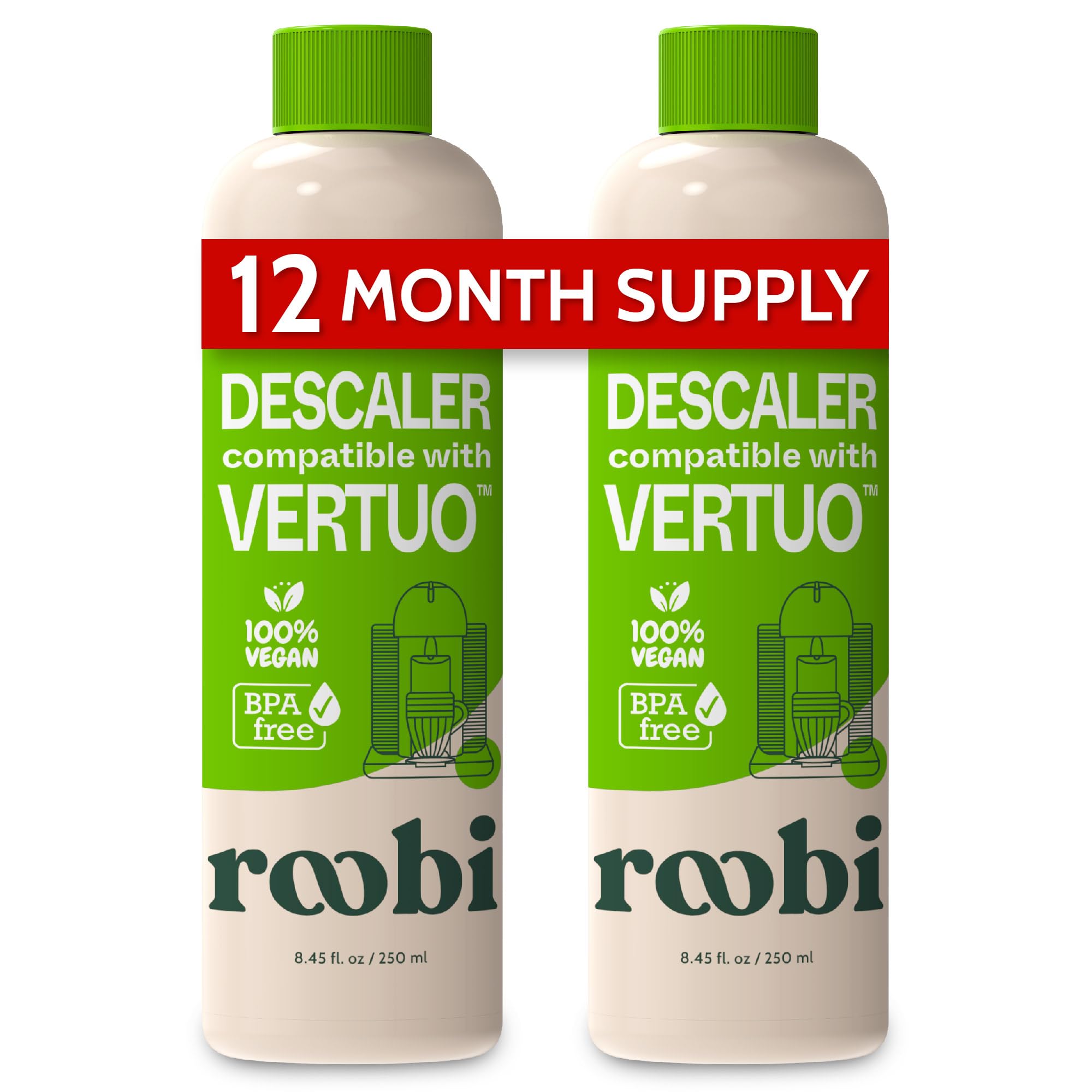 Nespresso Vertuo Compatible Descaling Solution. Eco-Friendly Formula to Clean & Descale Your Nespresso Vertuoline Machine. 2 Use