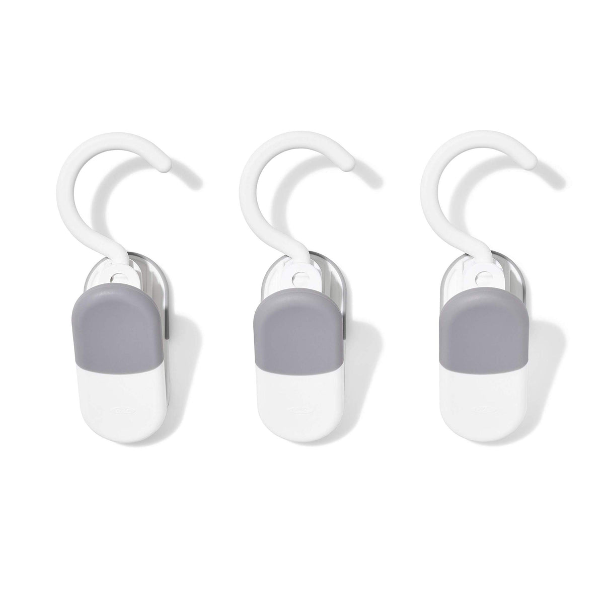 Oxo Good Grips 3-Piece Cliphanger Set, White