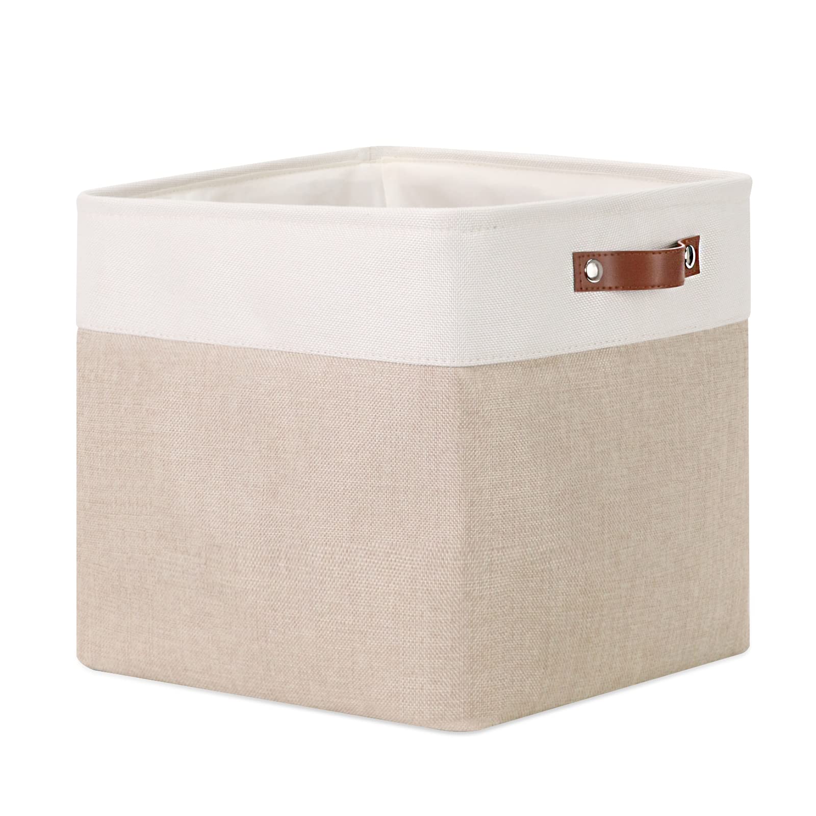 Dullemelo Cube Storage Bin 13X13,Collapsible Fabric Storage Cube For Organizing,Cubby Storage Basket For Shelves,Closet,Laundry,