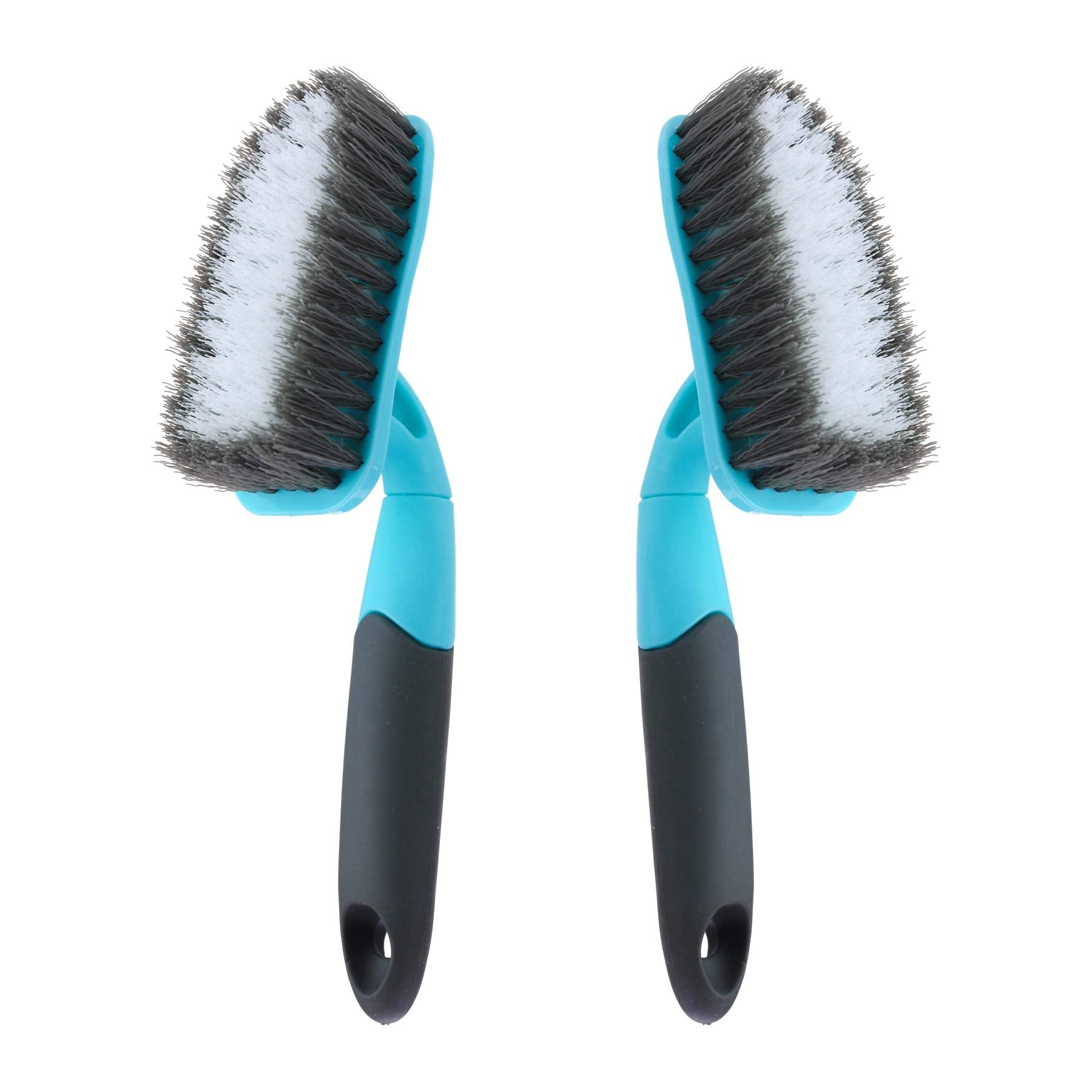 2-Pack Scrub Brush For Cleaning With Long Handle, Medium Firm Brush Bathroom Cleaning Supplies And Bathtub Cleaner And Shower Cl