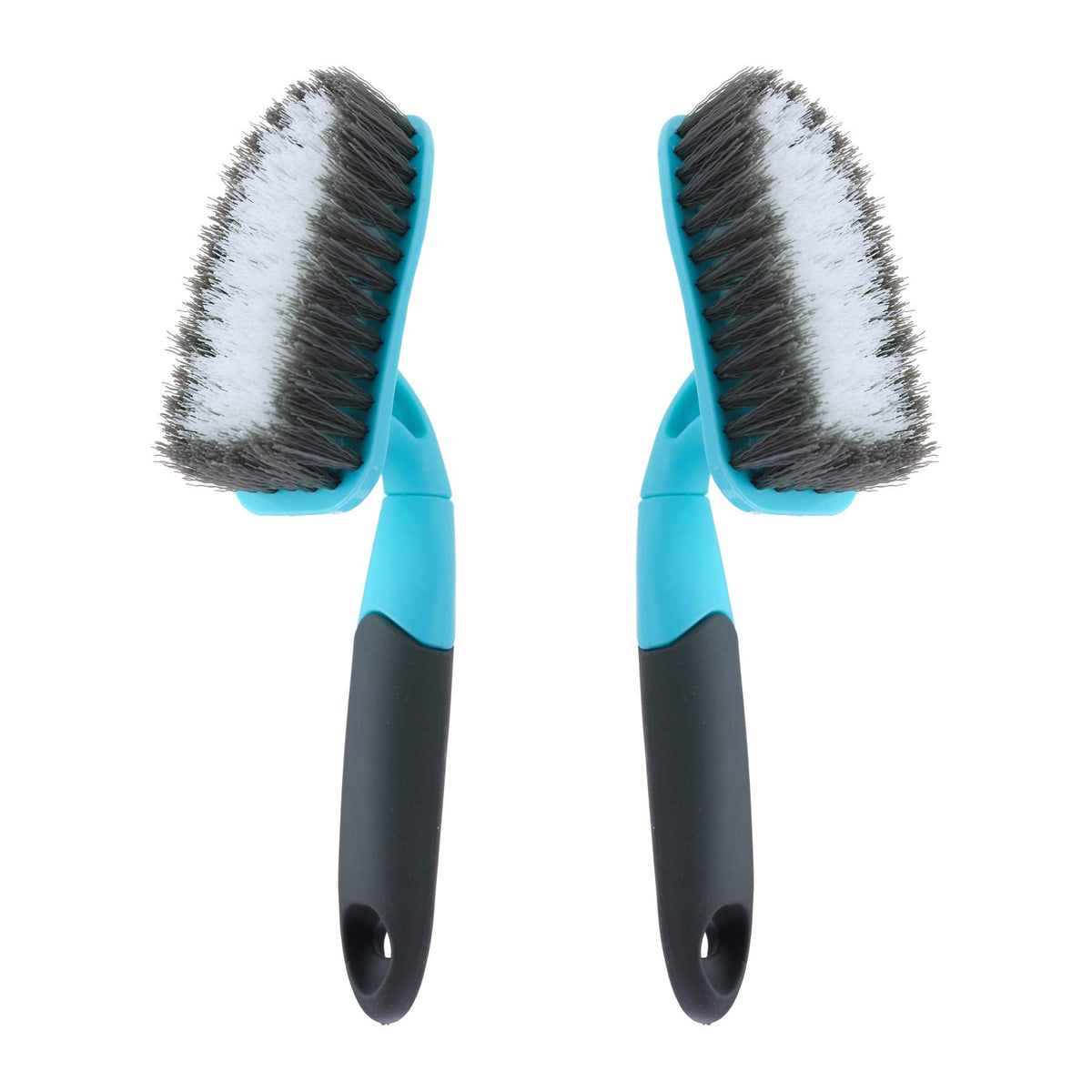 2-Pack Scrub Brush For Cleaning With Long Handle, Medium Firm Brush Bathroom Cleaning Supplies And Bathtub Cleaner And Shower Cl