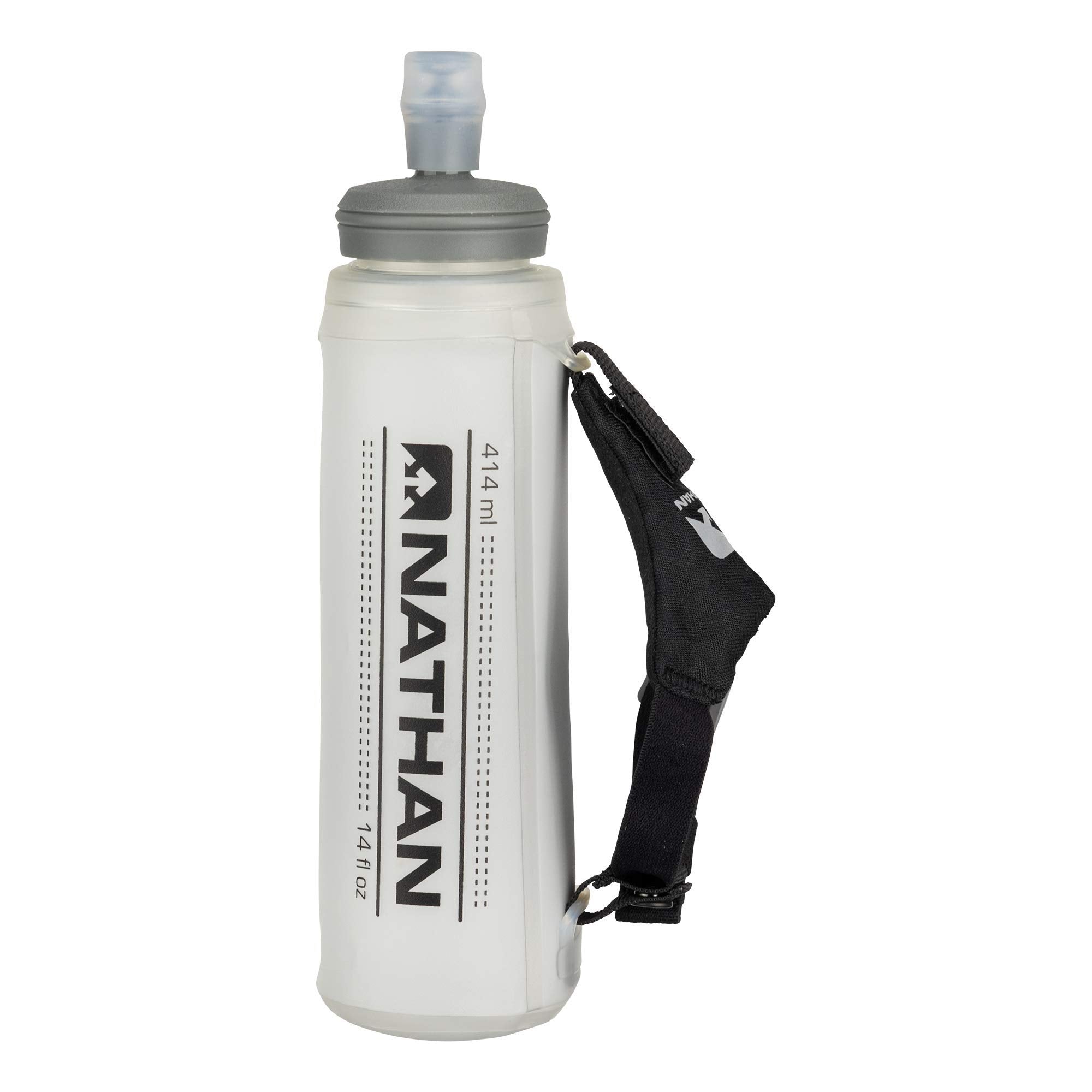 Nathan ExoDraw & ExoShot 2.0 Flask, Handheld Water Bottle for Marathons, Hiking, Ultra Running and Outdoor Activity
