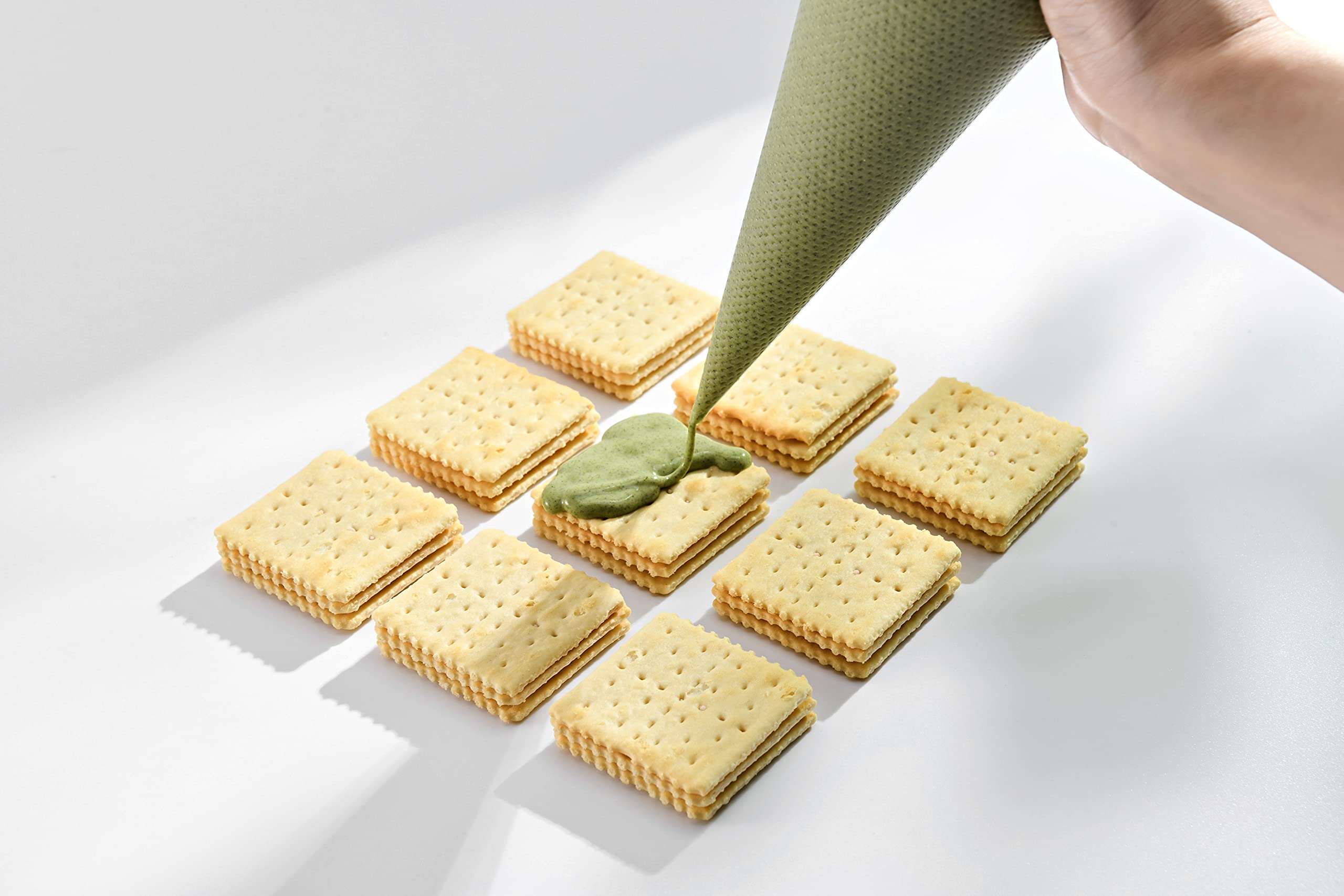 Keenpioneer Disposable Decorating & Pastry Bags 14'' Pack Of 100 (Clear)