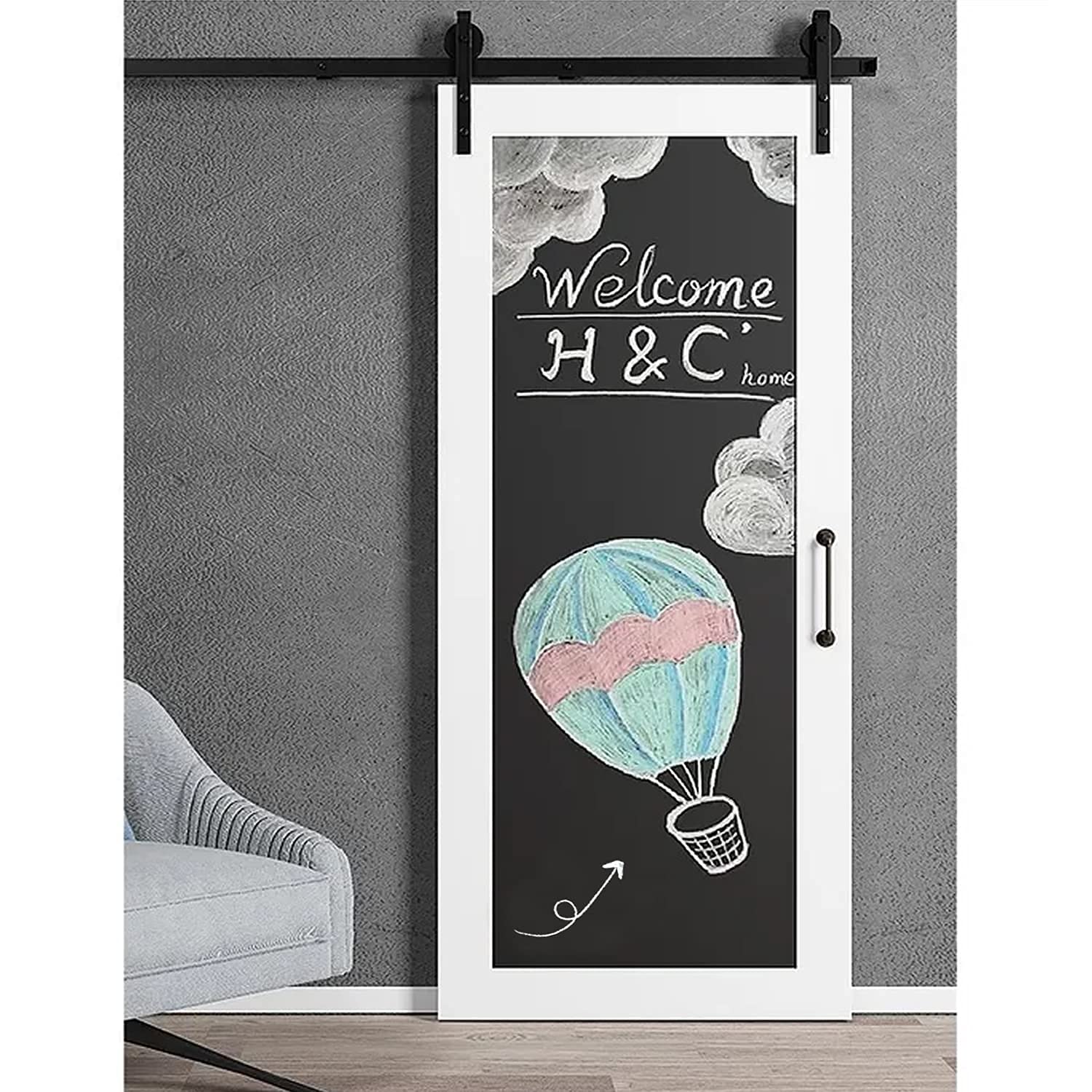 Chalkboard Wall Sticker Blackboard Decor Pvc Self Adhesive Diy Removable Reusable Erasable Wallpaper For Door Fridge
