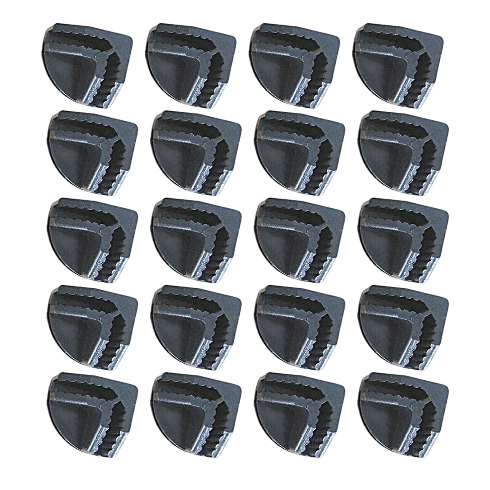 Club Bollywood 20X Wire Cube Connectors Repair Parts Grid Connectors Grid For Modular Organizer Black Angle | Household Supplies