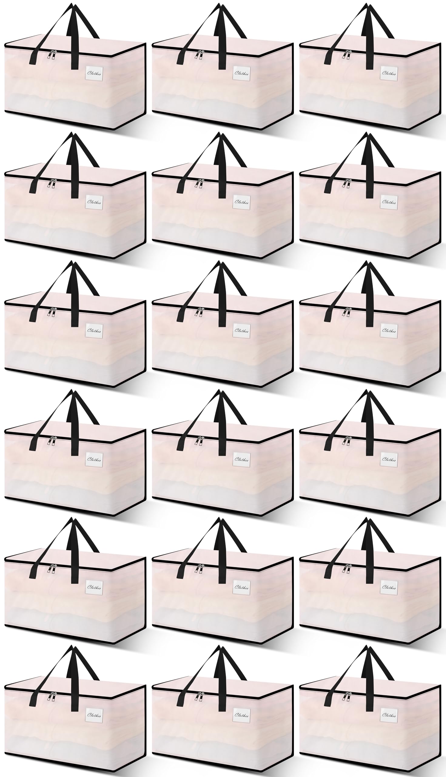 Naturelux Heavy Duty Moving Bags - Extra Large Packing Bags And Storage Totes, Collapsible And Foldable Option For Moving And St