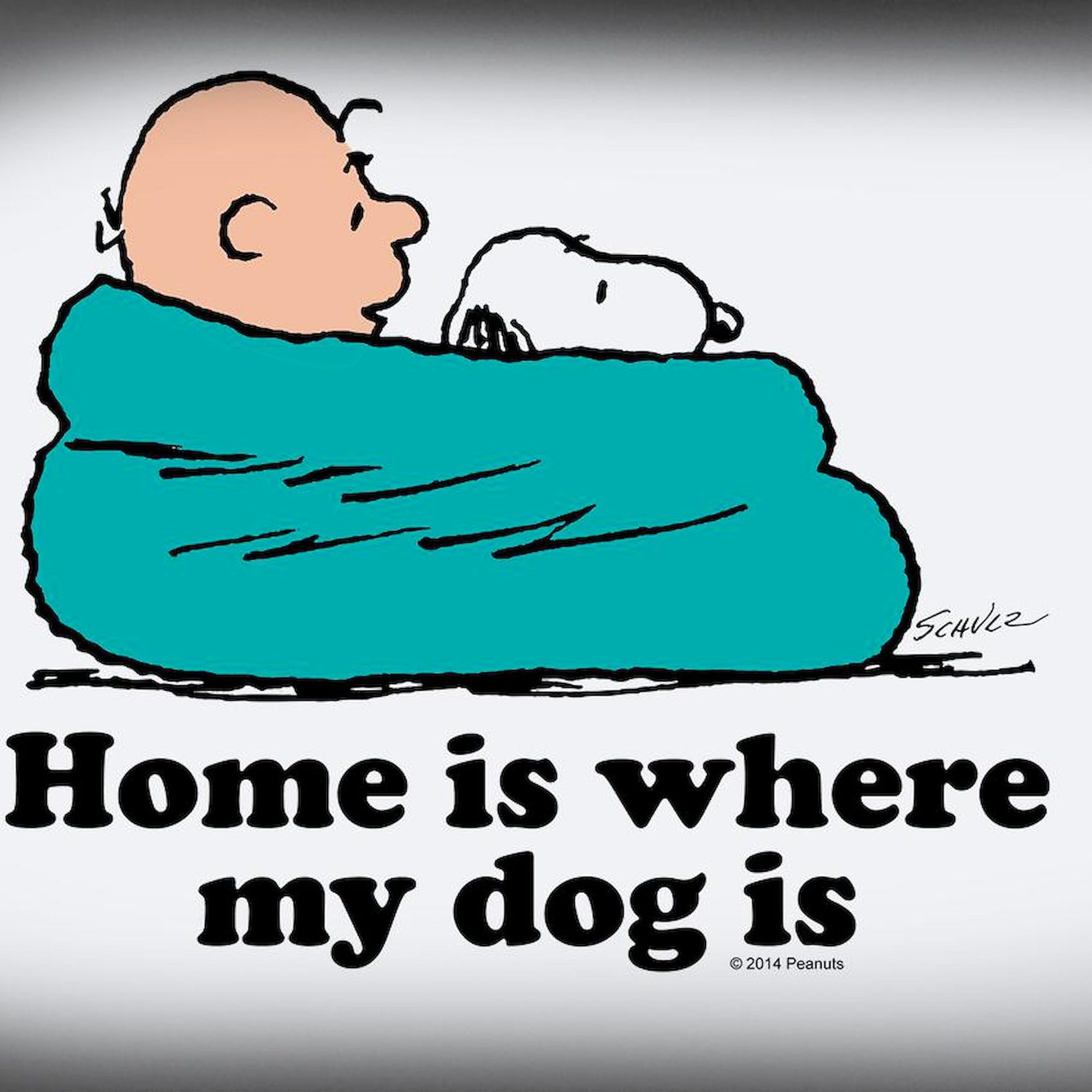 Cafepress Snoopy Home Is Where My Dog Is Ceramic Magic Mug Coffee, Tea Cup 11 Oz