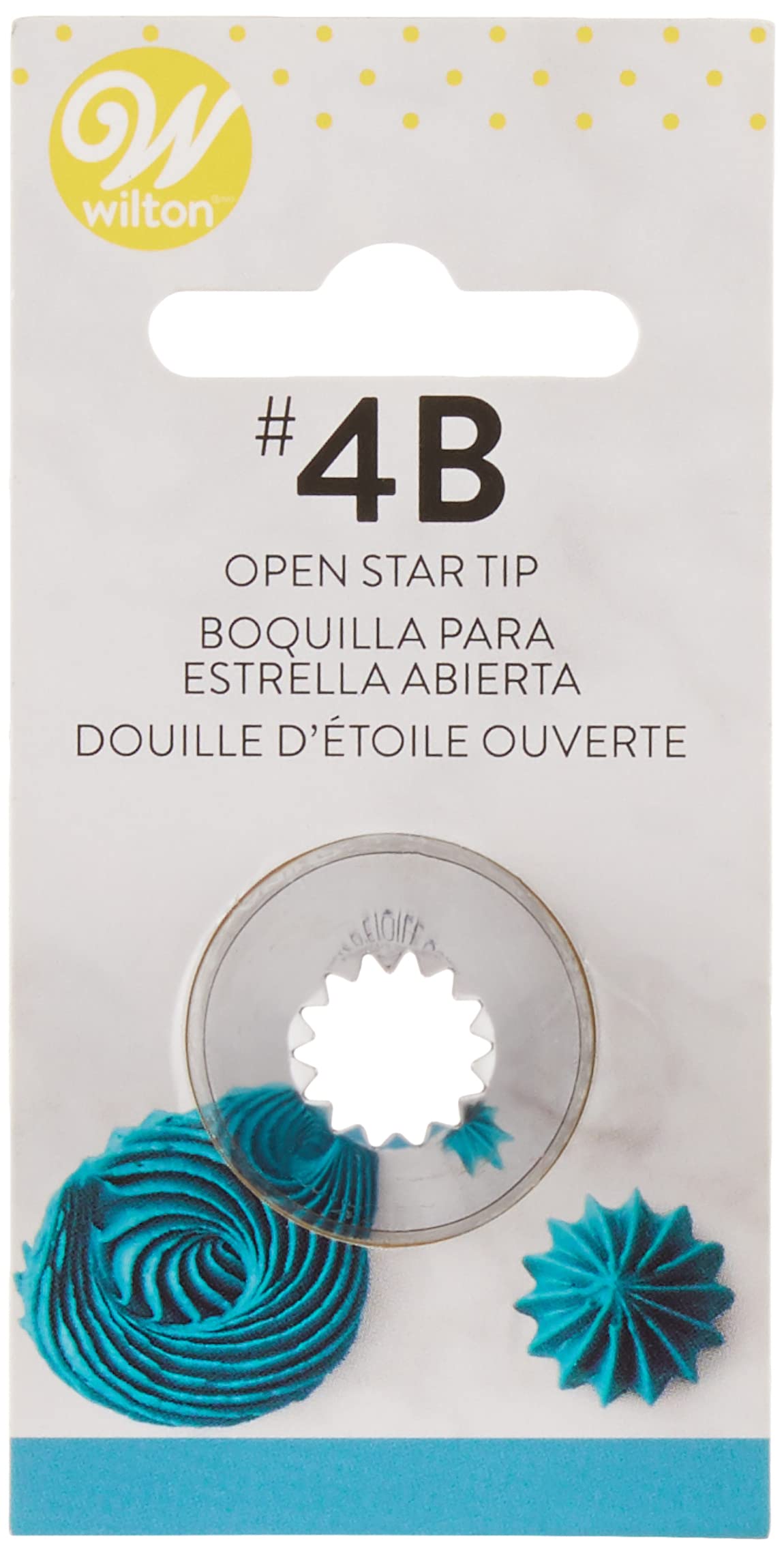 Wilton Decorating Tip, No.4B Star