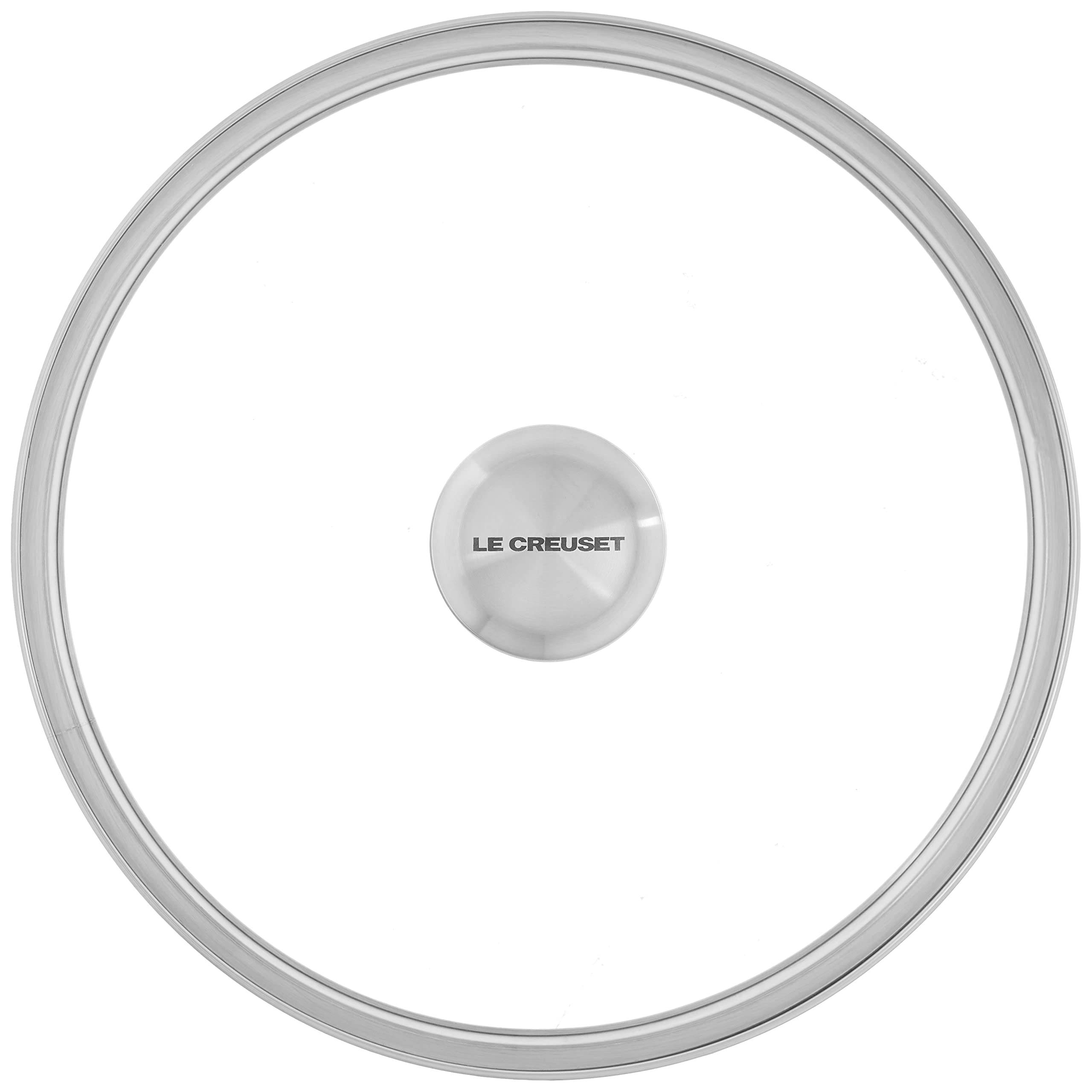 Le Creuset Signature Glass Lid With Stainless Steel Knob, 10''