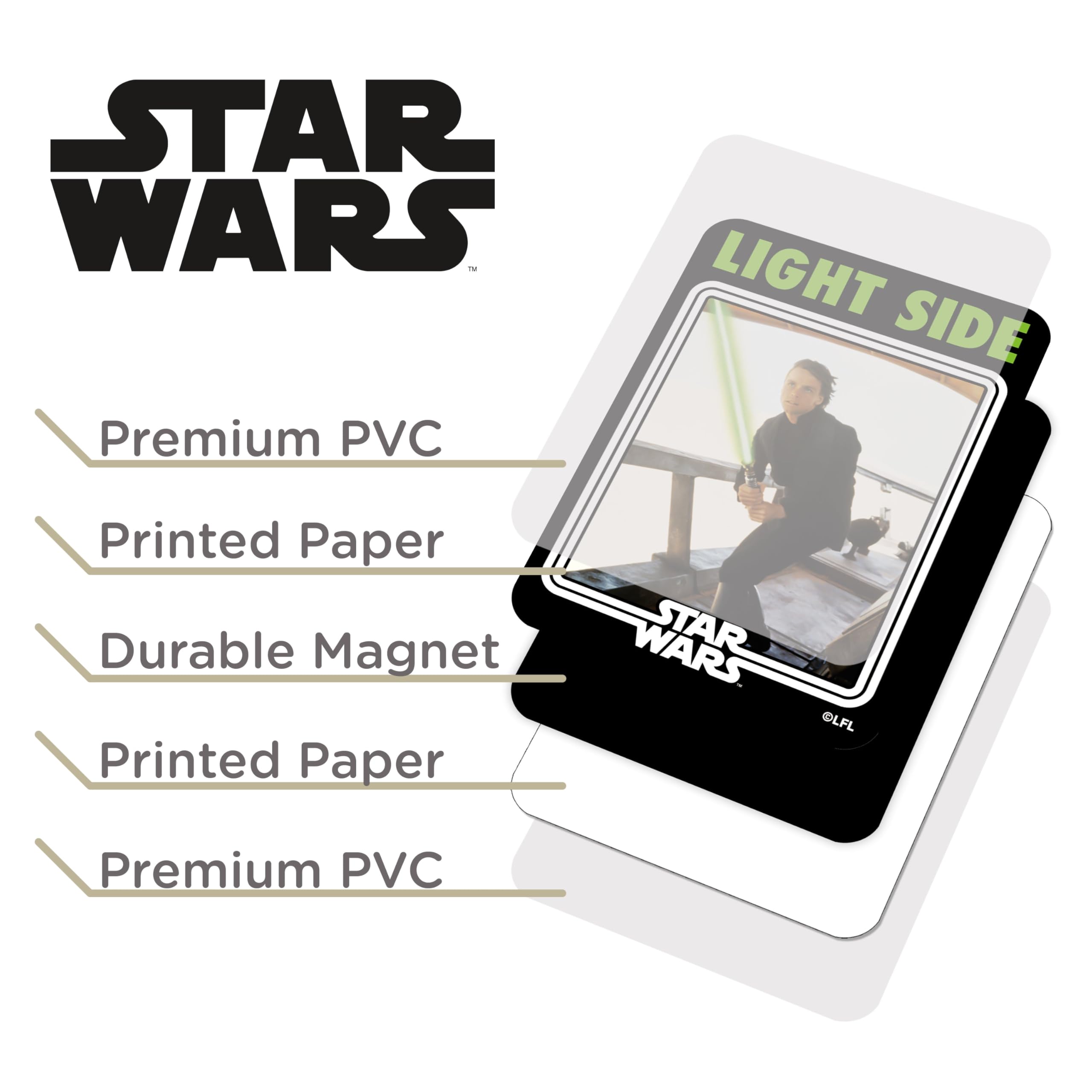 Star Wars Light Side Dark Side Double Sided Dishwasher Magnet