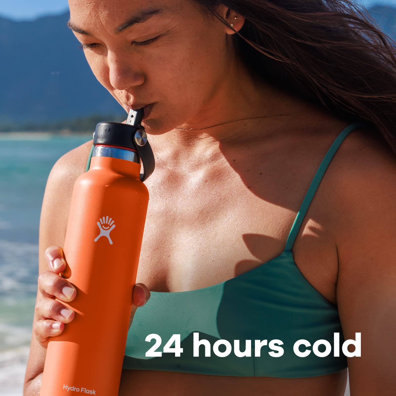 Hydro Flask Standard Flex Straw Cap Agave 24 Oz