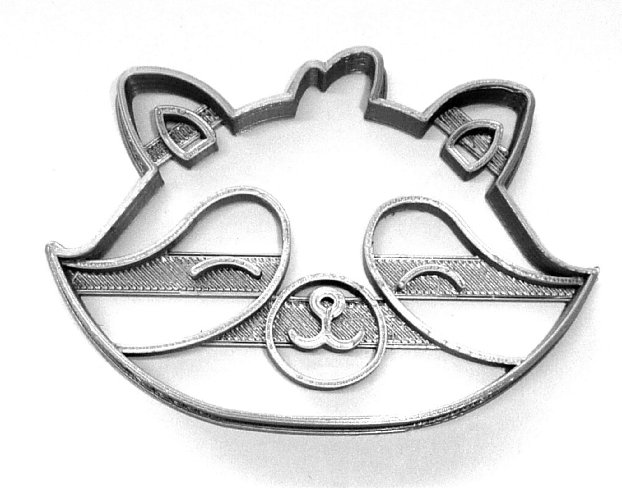 Raccoon Face Cute Masked Animal Cookie Cutter Made In Usa Pr3464