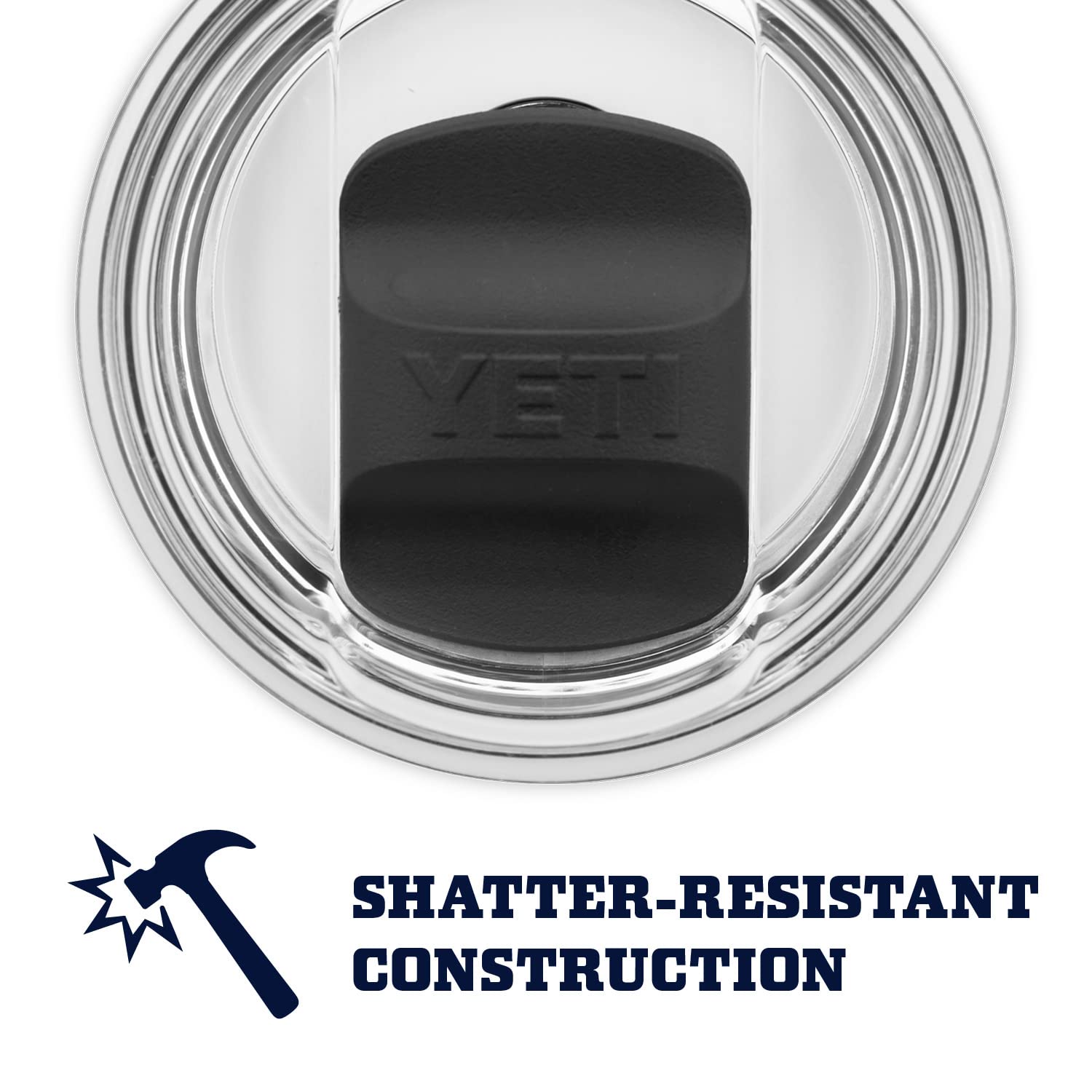 Yeti Rambler 10 Oz Tumbler, Stainless Steel, Vacuum Insulated With Magslider Lid, Navy