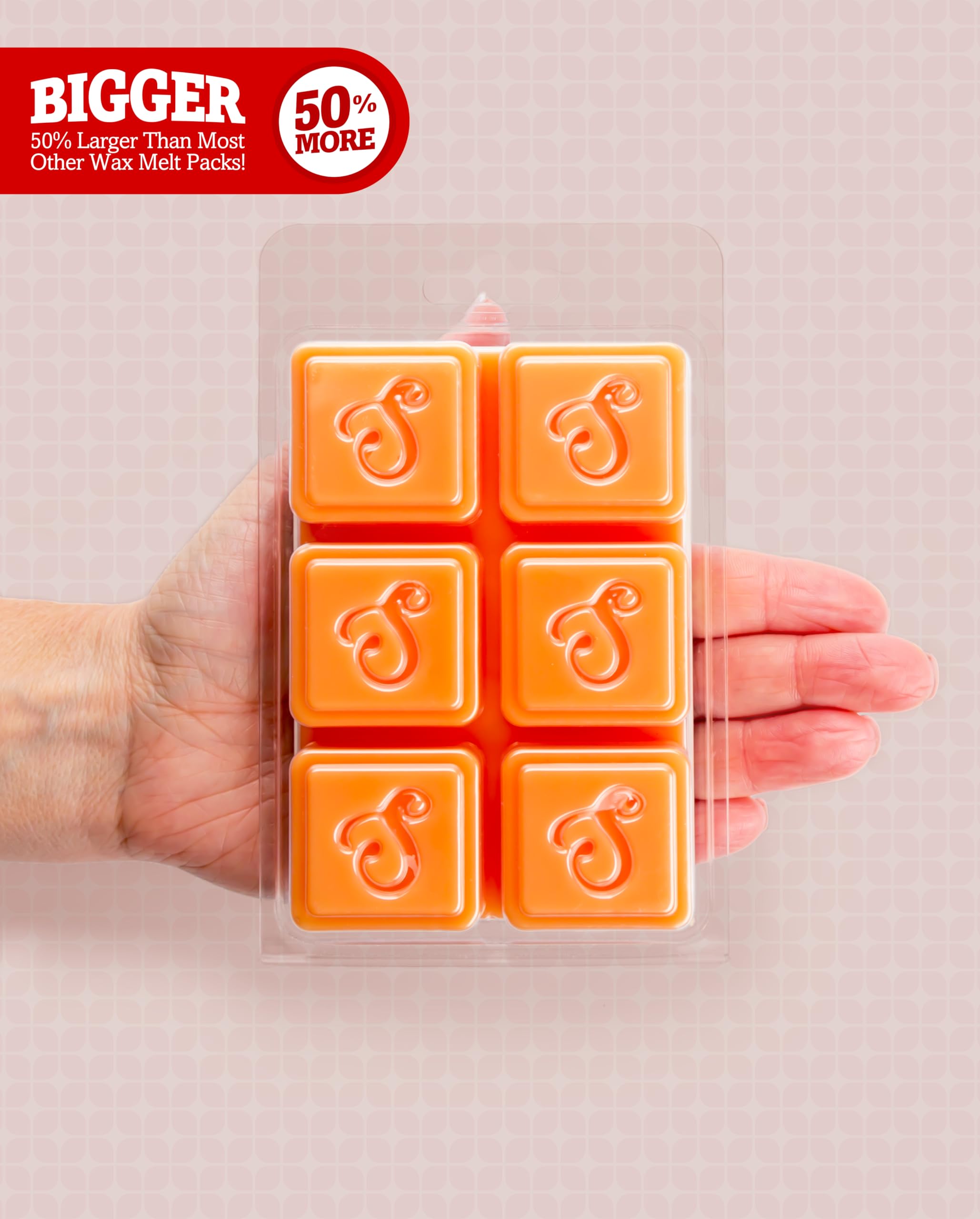 Shortie's Candle Company Mango & Papaya Wax Melts - Formula 117-1 Highly Scented 3 Oz. Bar - Made with Natural Oils - Fruit & Be